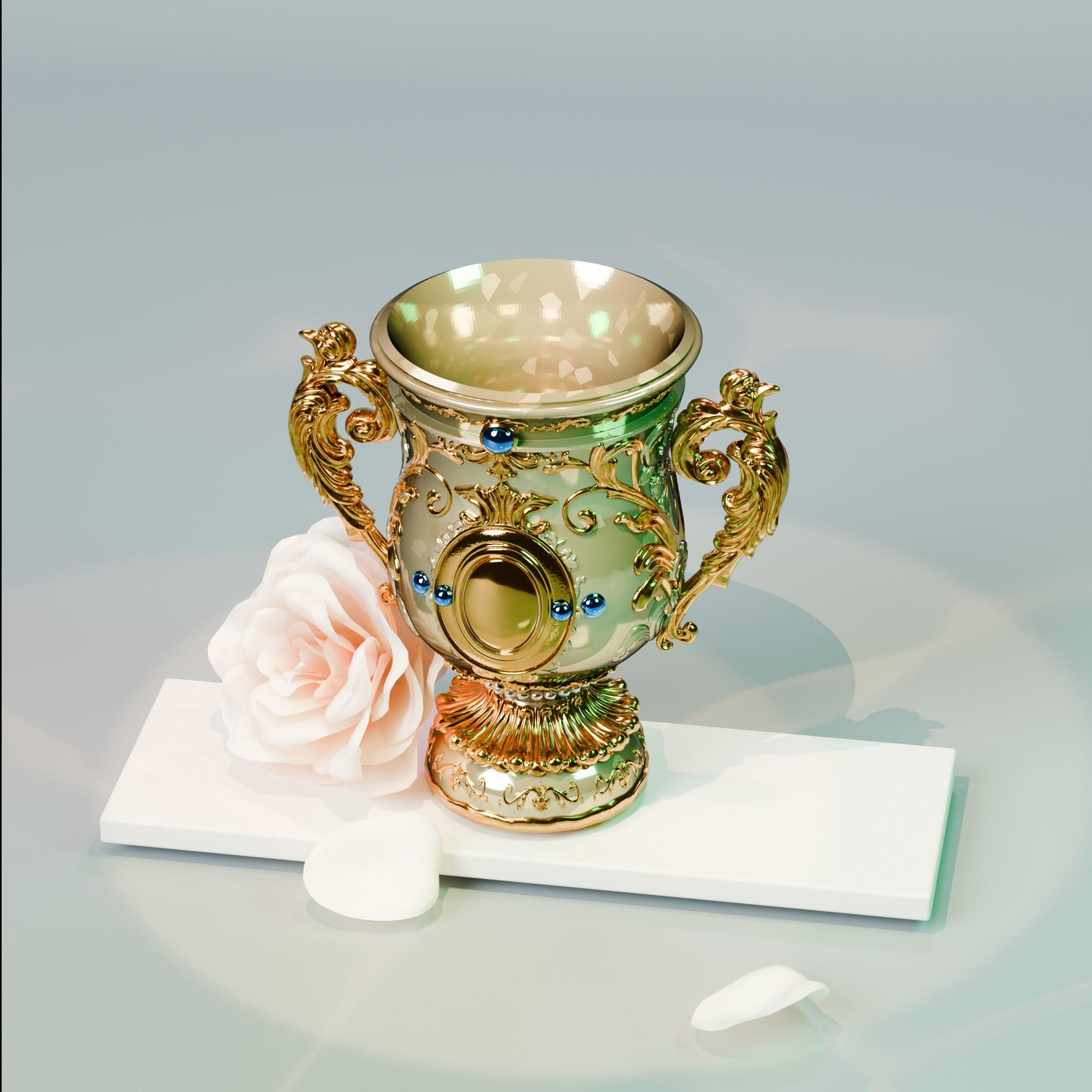 Royal Vase 3d model