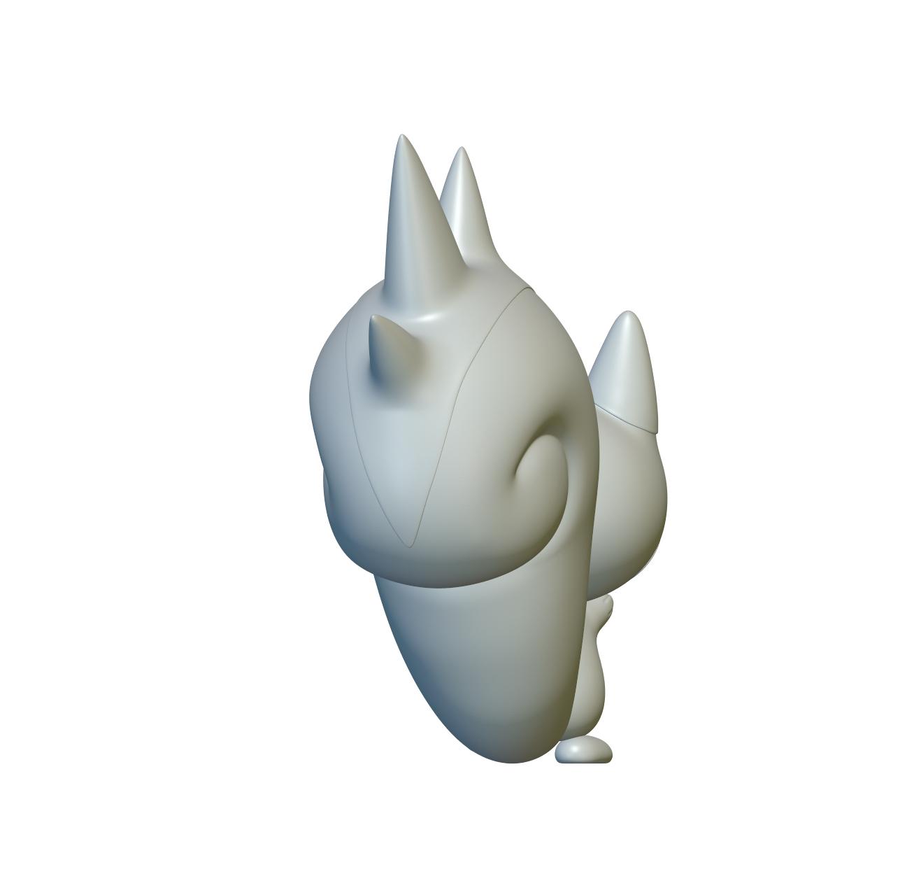 Pokemon Pachirisu #417 - Optimized for 3D Printing 3d model