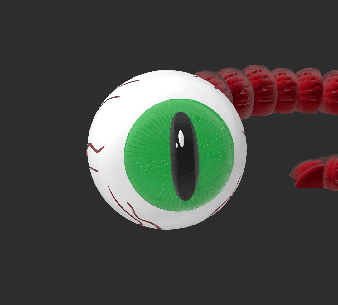 Articulated Eyeball 3d model
