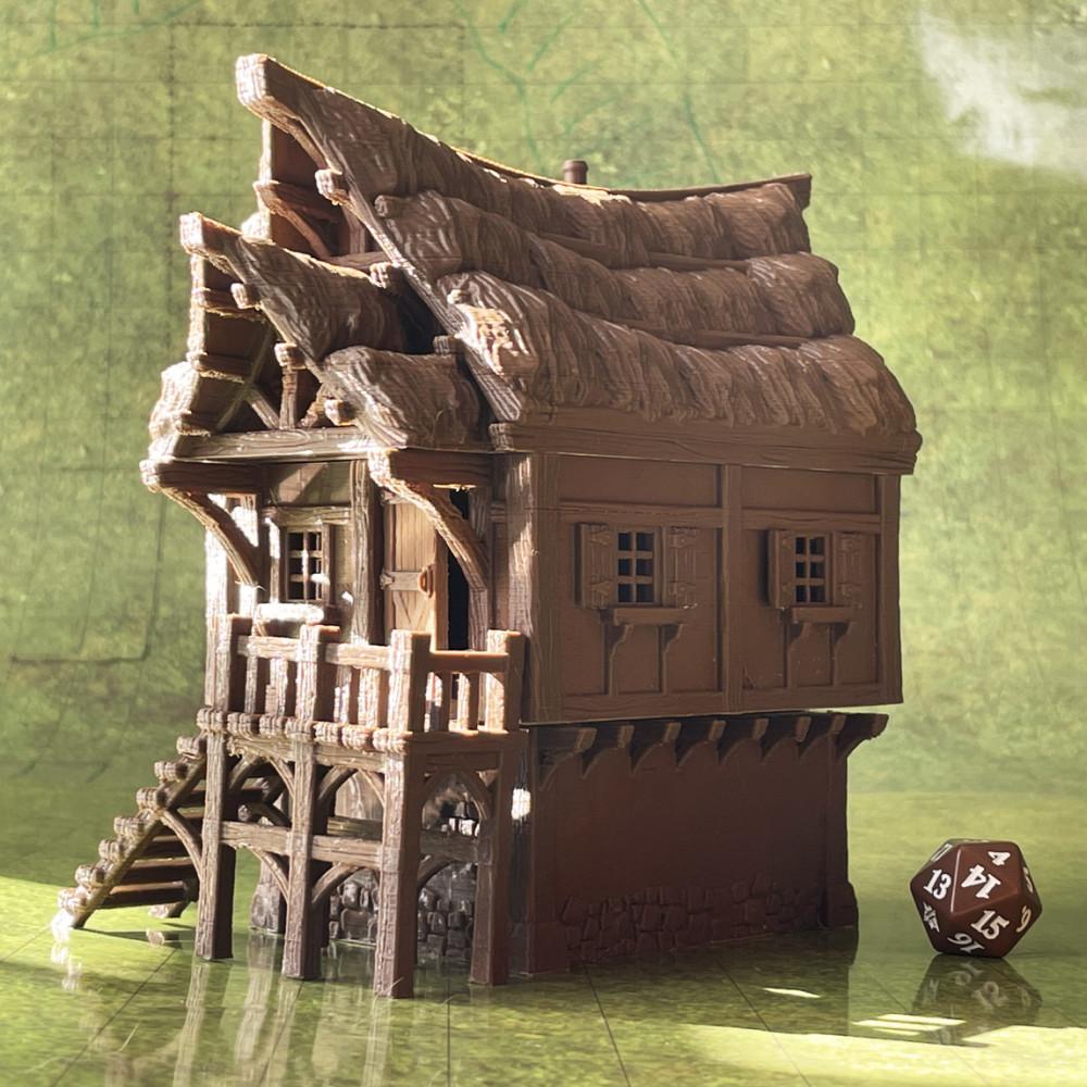 Modular Settler's Cottage 3d model