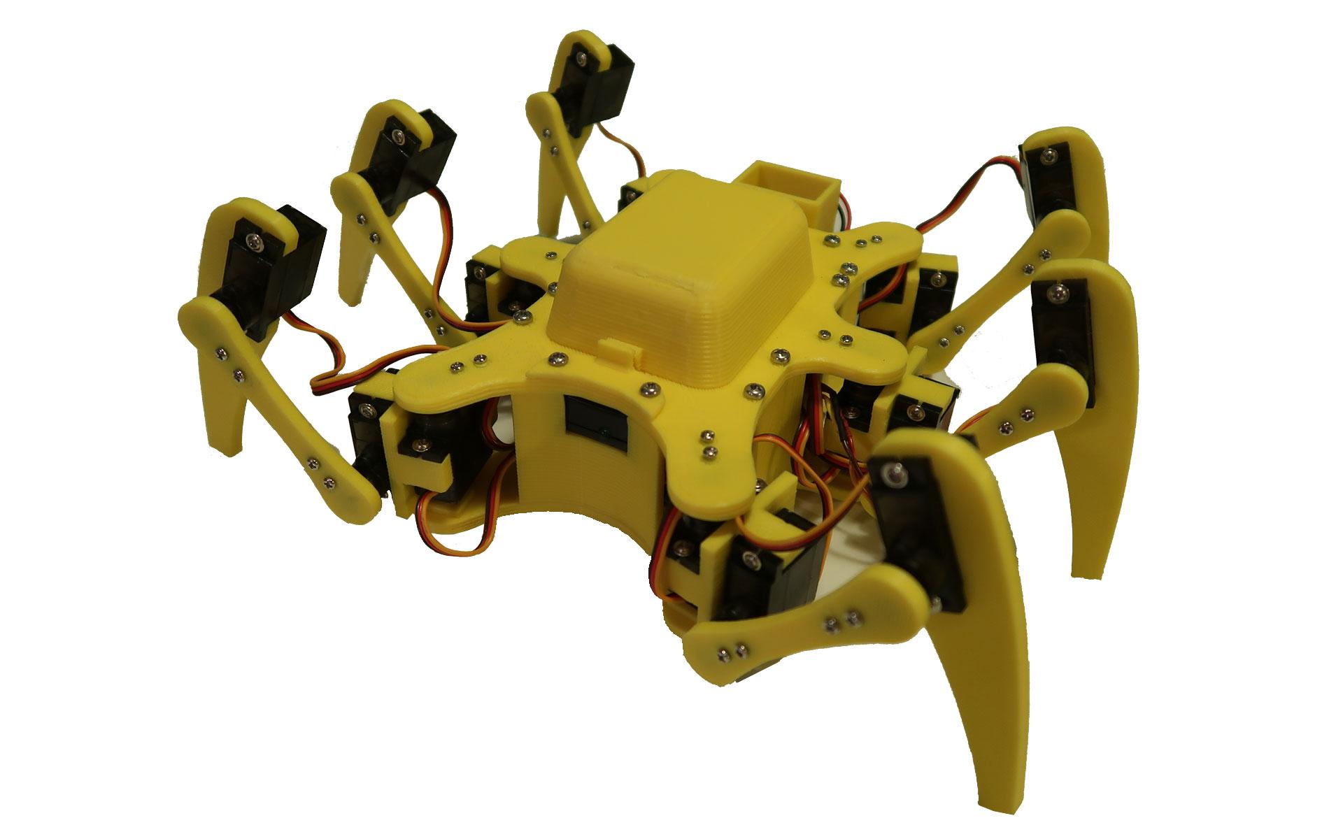 3D printed hexapod 3d model