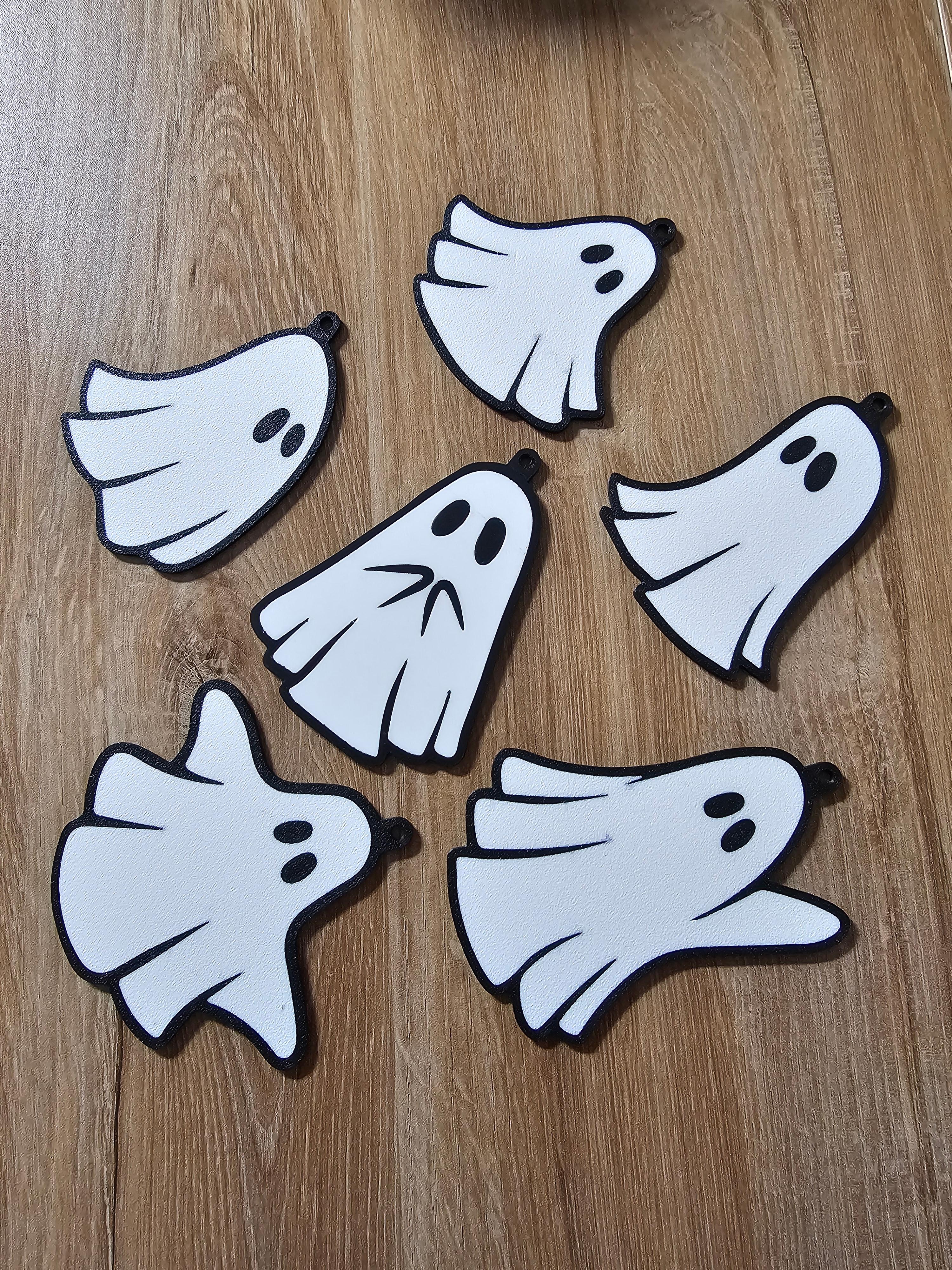 Ghost Keychain Set - AMS 3d model