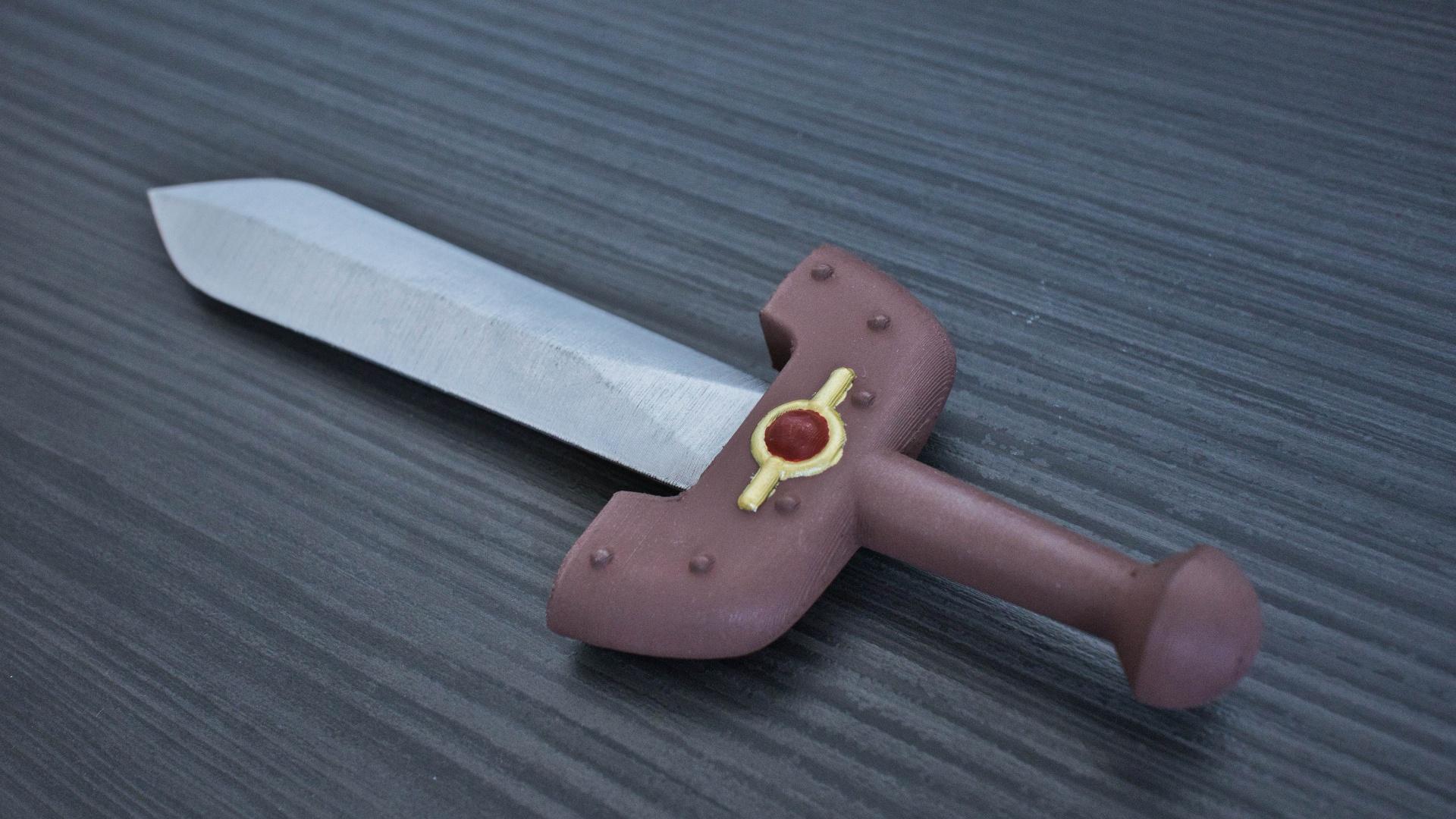 KOKIRI SWORD from Zelda OoT (Life Size)  3d model