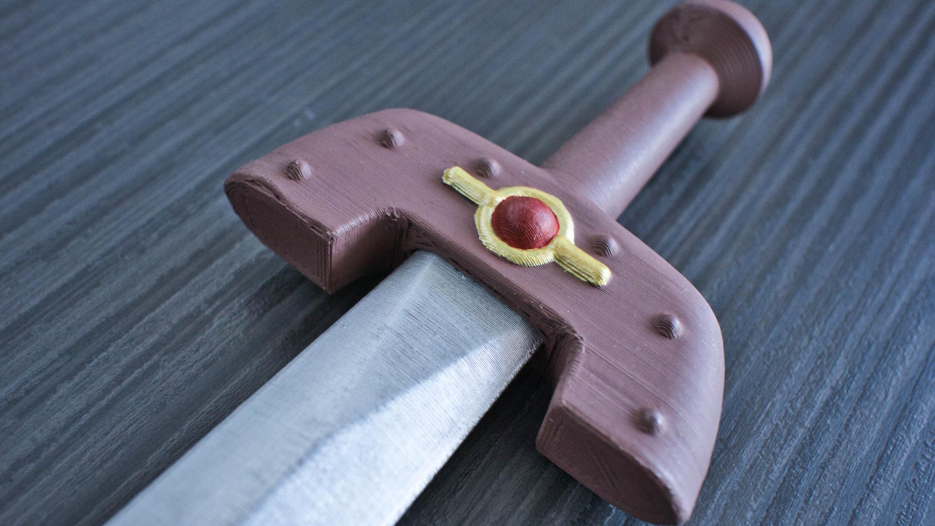 KOKIRI SWORD from Zelda OoT (Life Size)  3d model