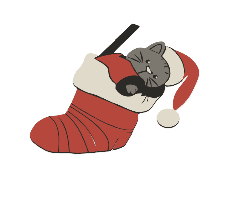 Christmas Pack: Cat III 3d model