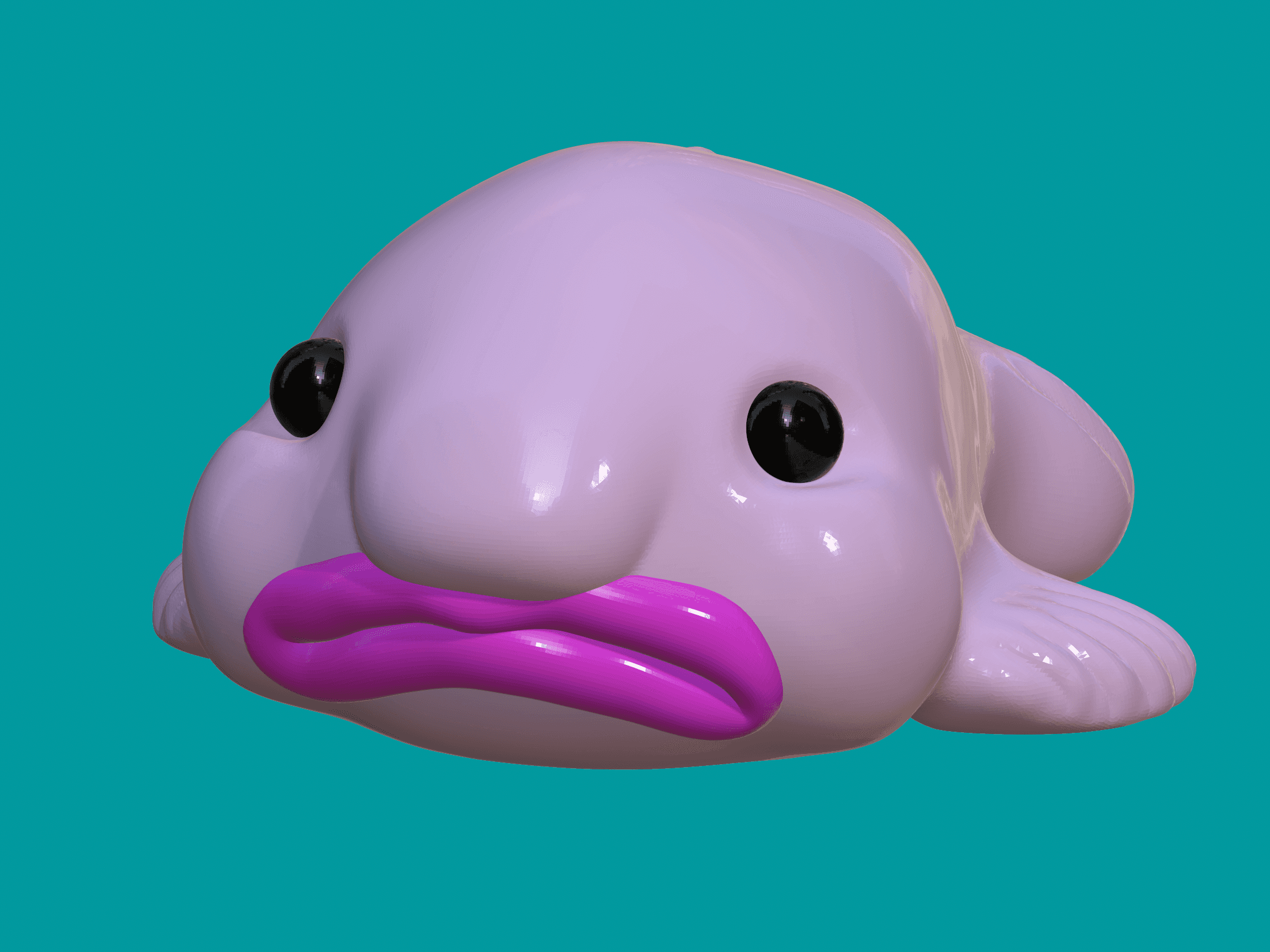 Blobfish 3d model
