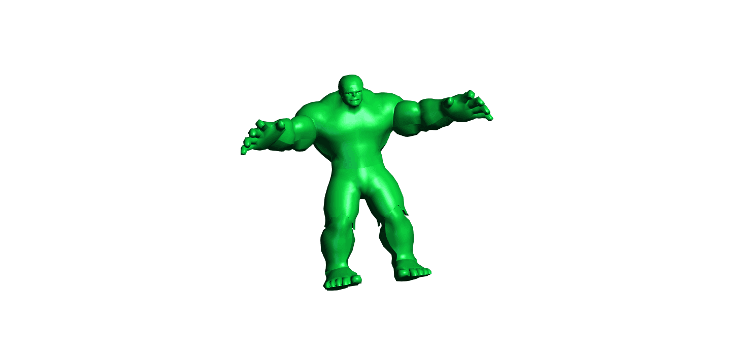 Hulk.obj 3d model