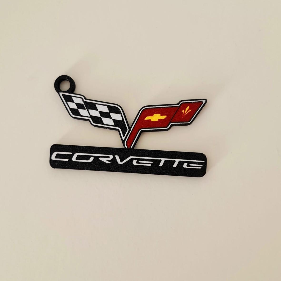 Keychain: Corvette III 3d model