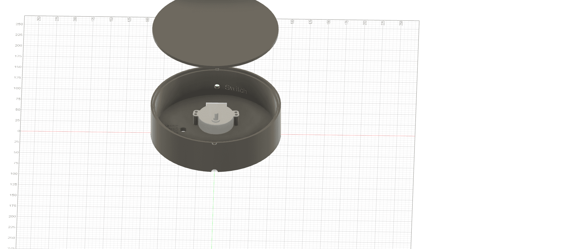 Fully parametrised ultra lowcost turntable for 3D Scanning 3d model