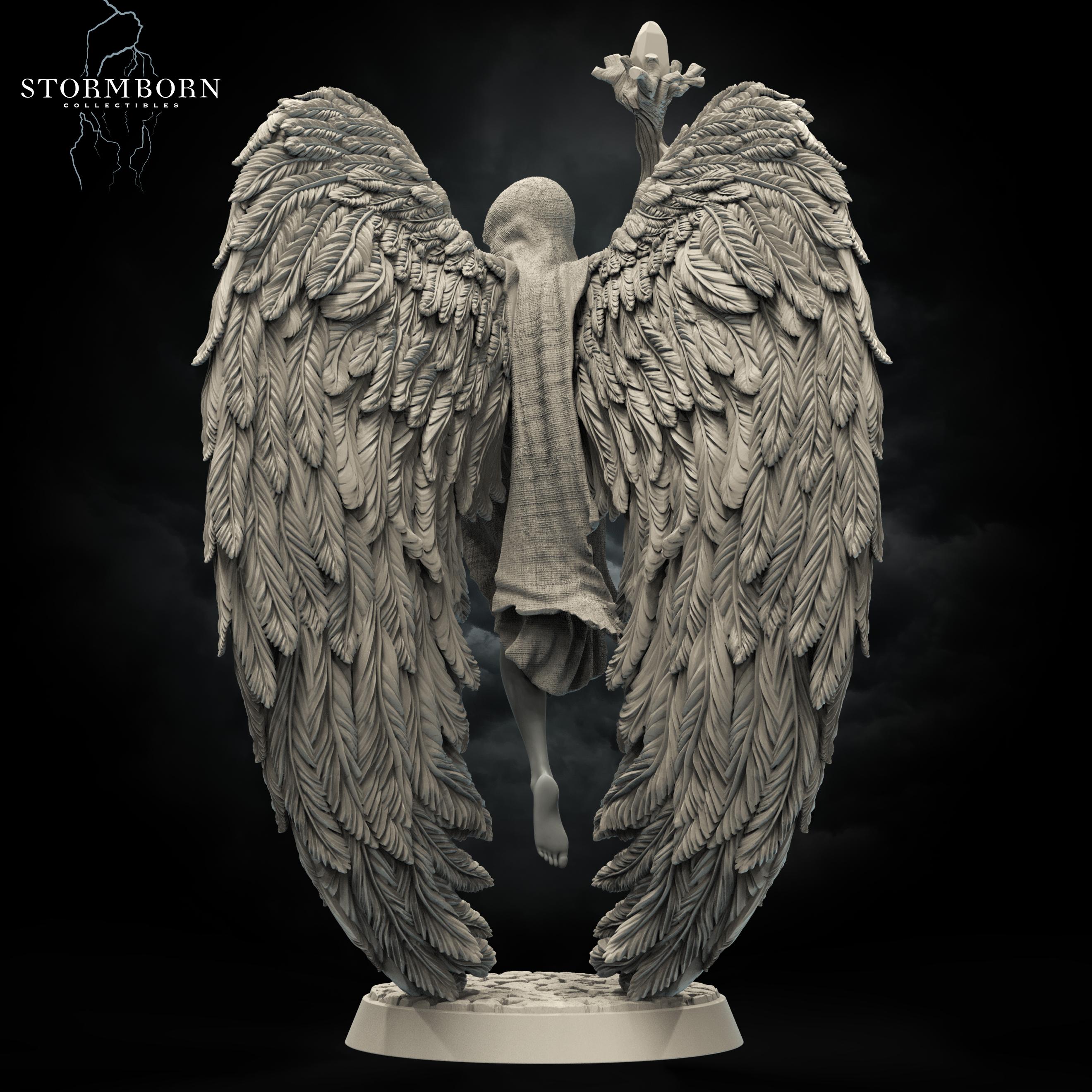(1:12 Scale Statue) Althea, Angel of Mending 3d model