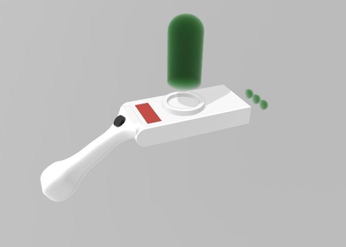 Rick's portal Gun 3d model