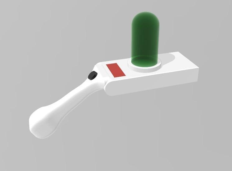 Rick's portal Gun 3d model