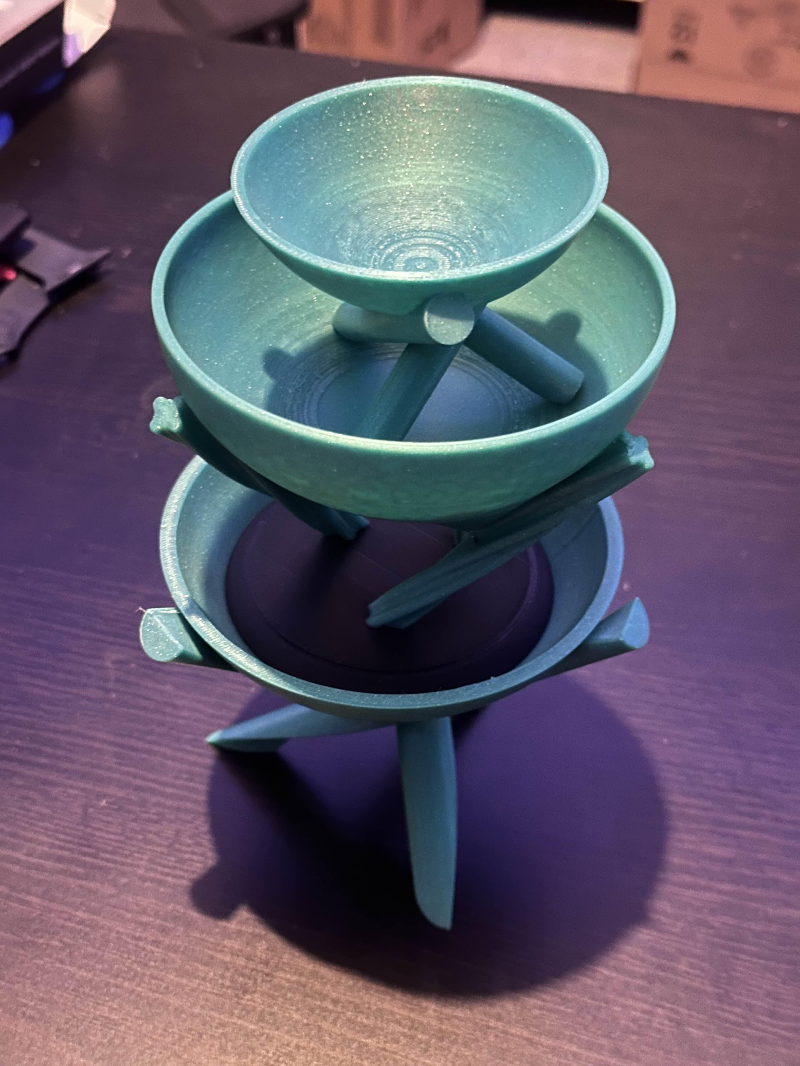 Floating Bowl Set 3d model