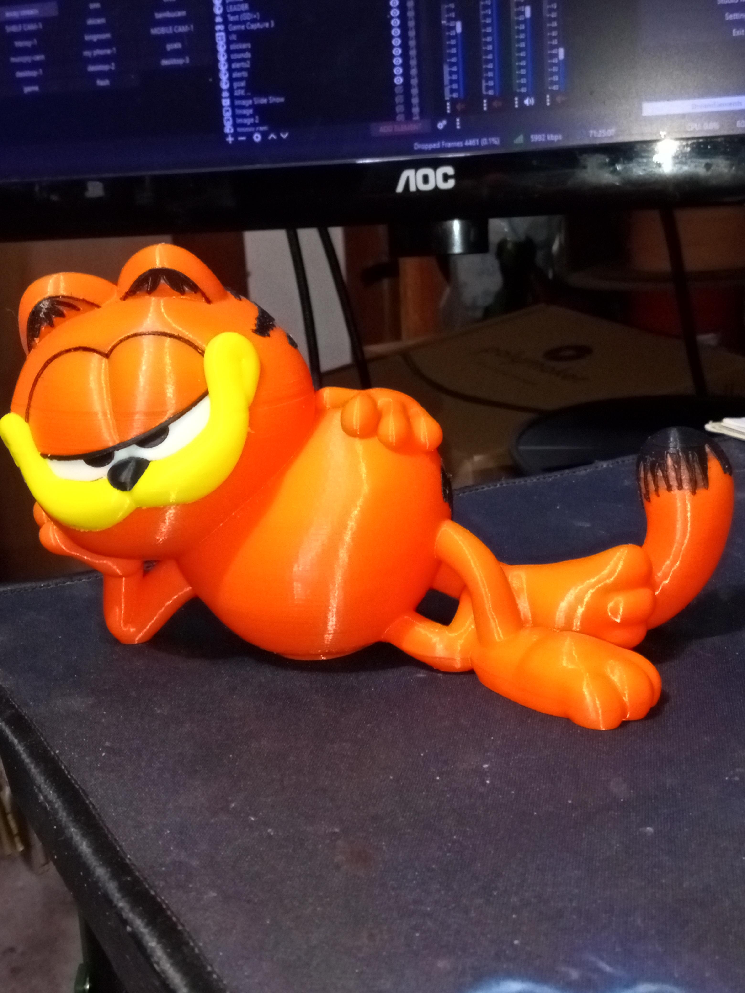 Garfield MMU 3d model