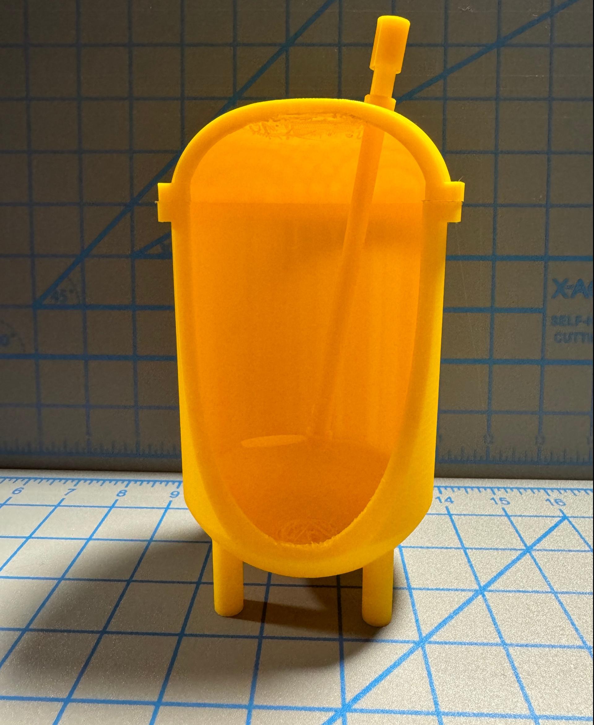 Bioreactor - 4 piece print worked out great. I should have changed colors for the agitator parts, but it came out without issues.
Nice job with the design! Thanks for sharing. - 3d model