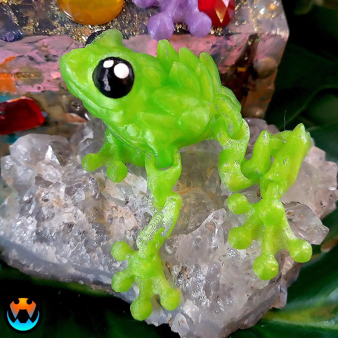 Gemstone Frog 3d model