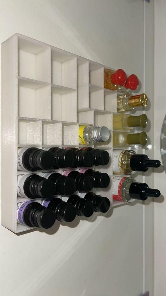 Fragrances oils organizer 3d model