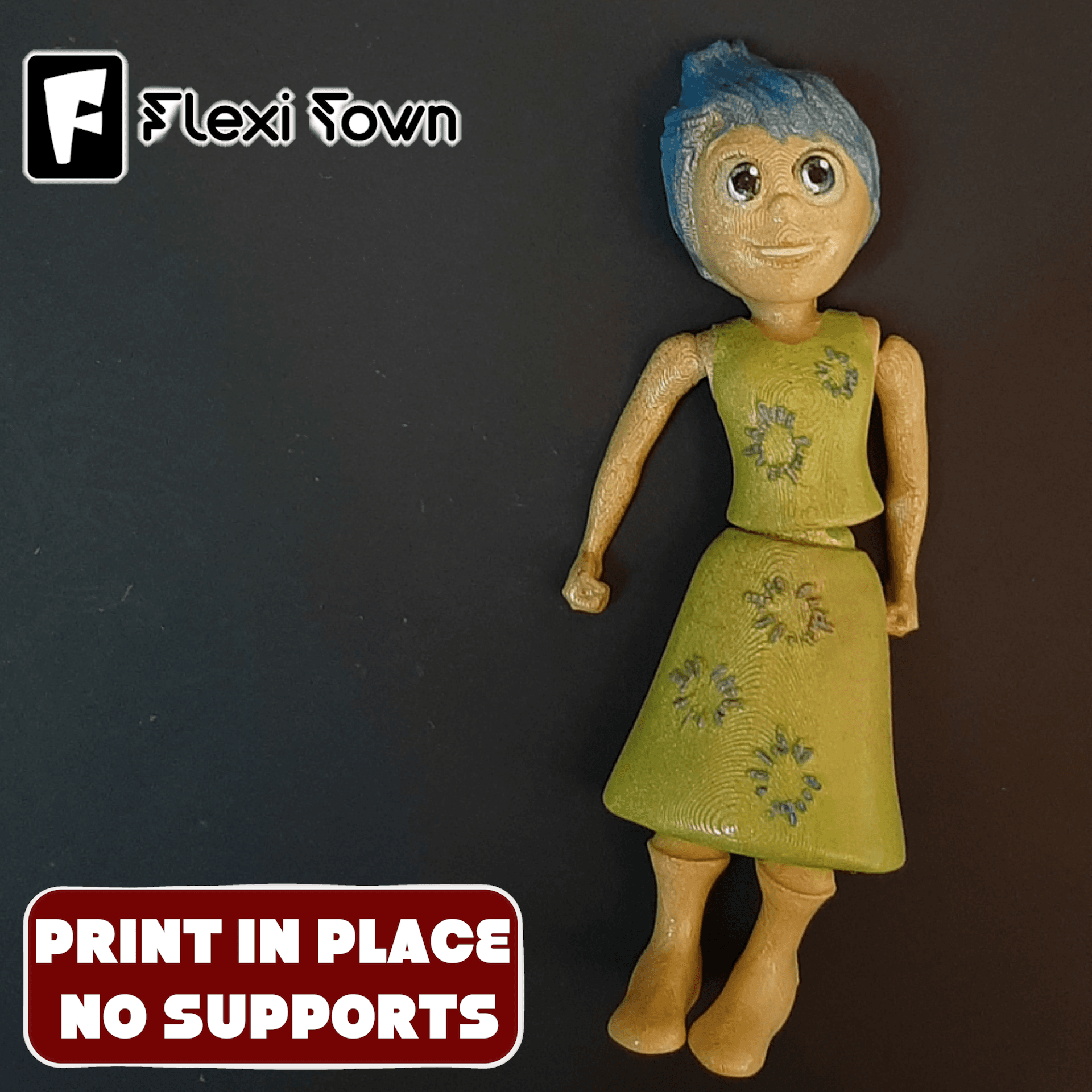 Flexi Print-in-Place Joy 3d model
