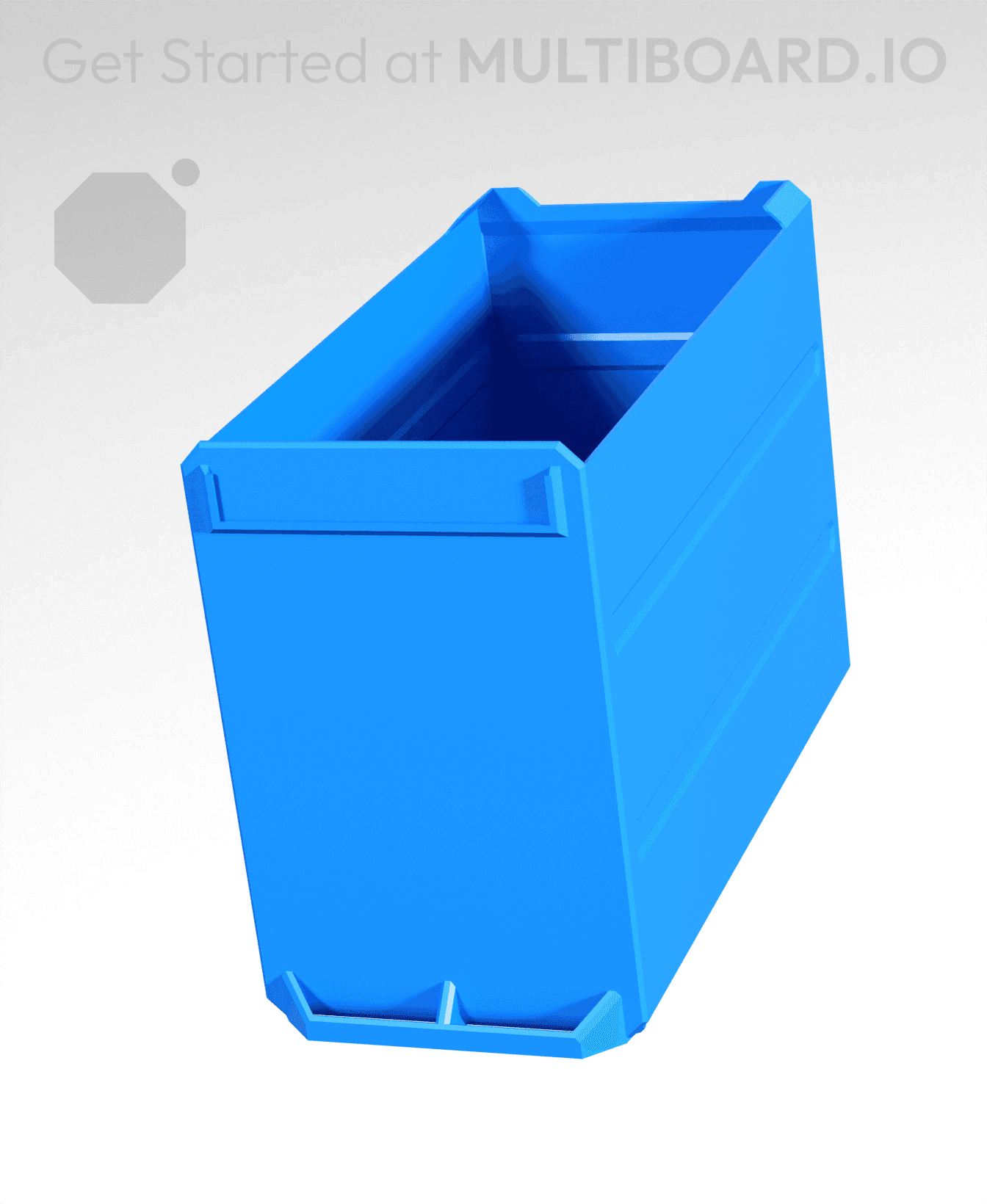 2x3x4-Deep - Multibin Simple Drawer 3d model