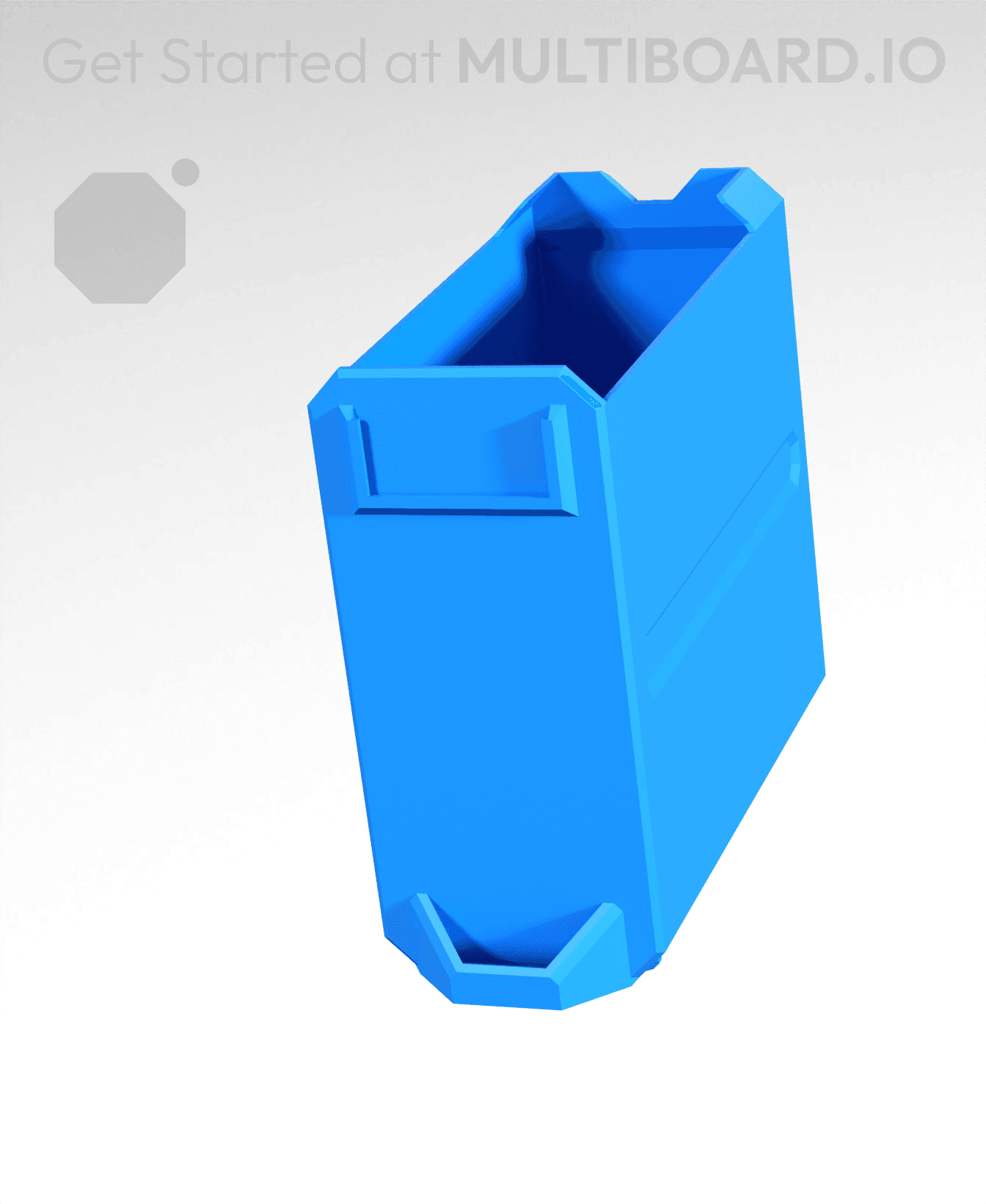 1x2x2-Deep - Multibin Simple Drawer 3d model