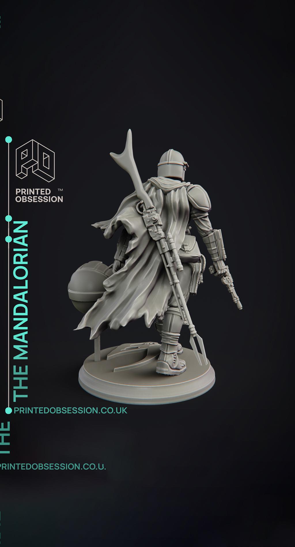 The Mandalorian - Star Wars Fan Art 3d model