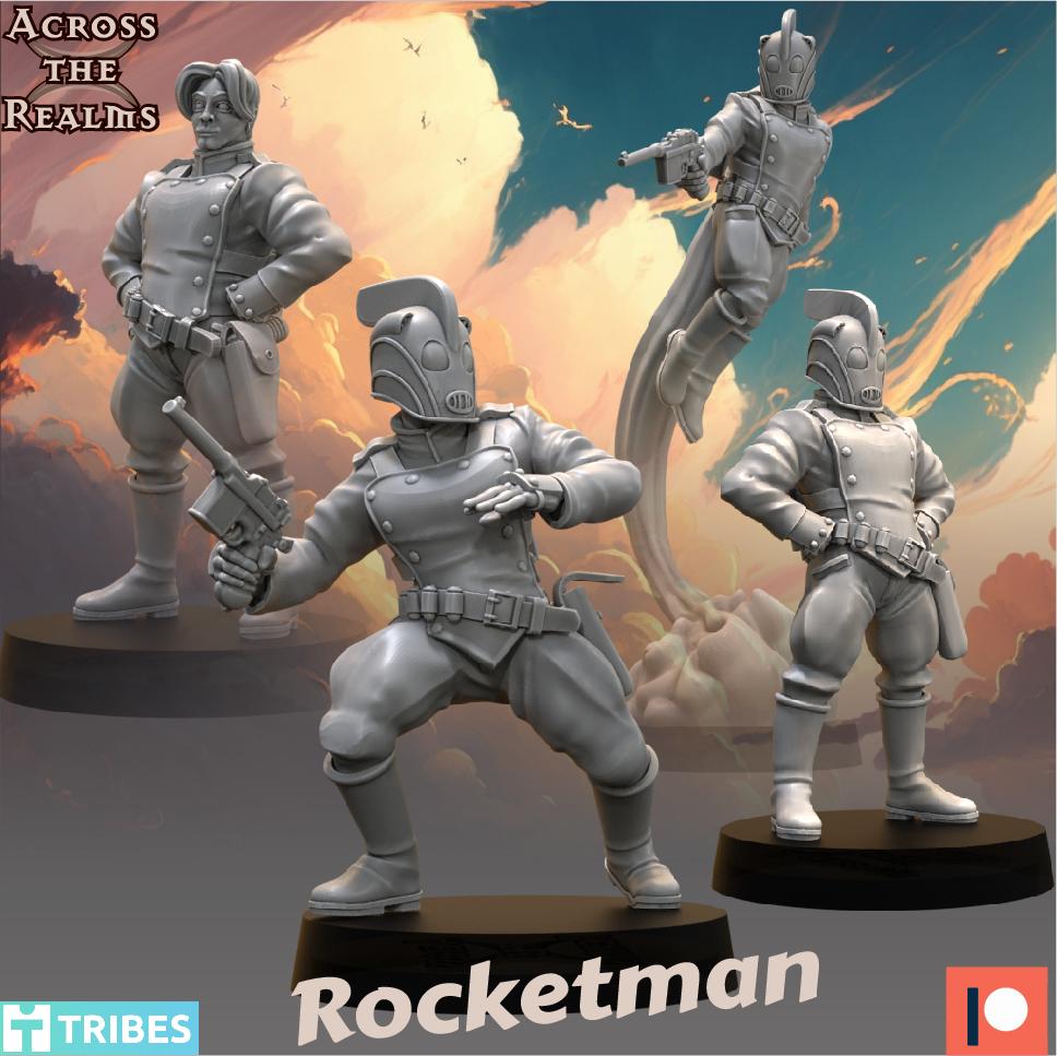 Rocketman 3d model