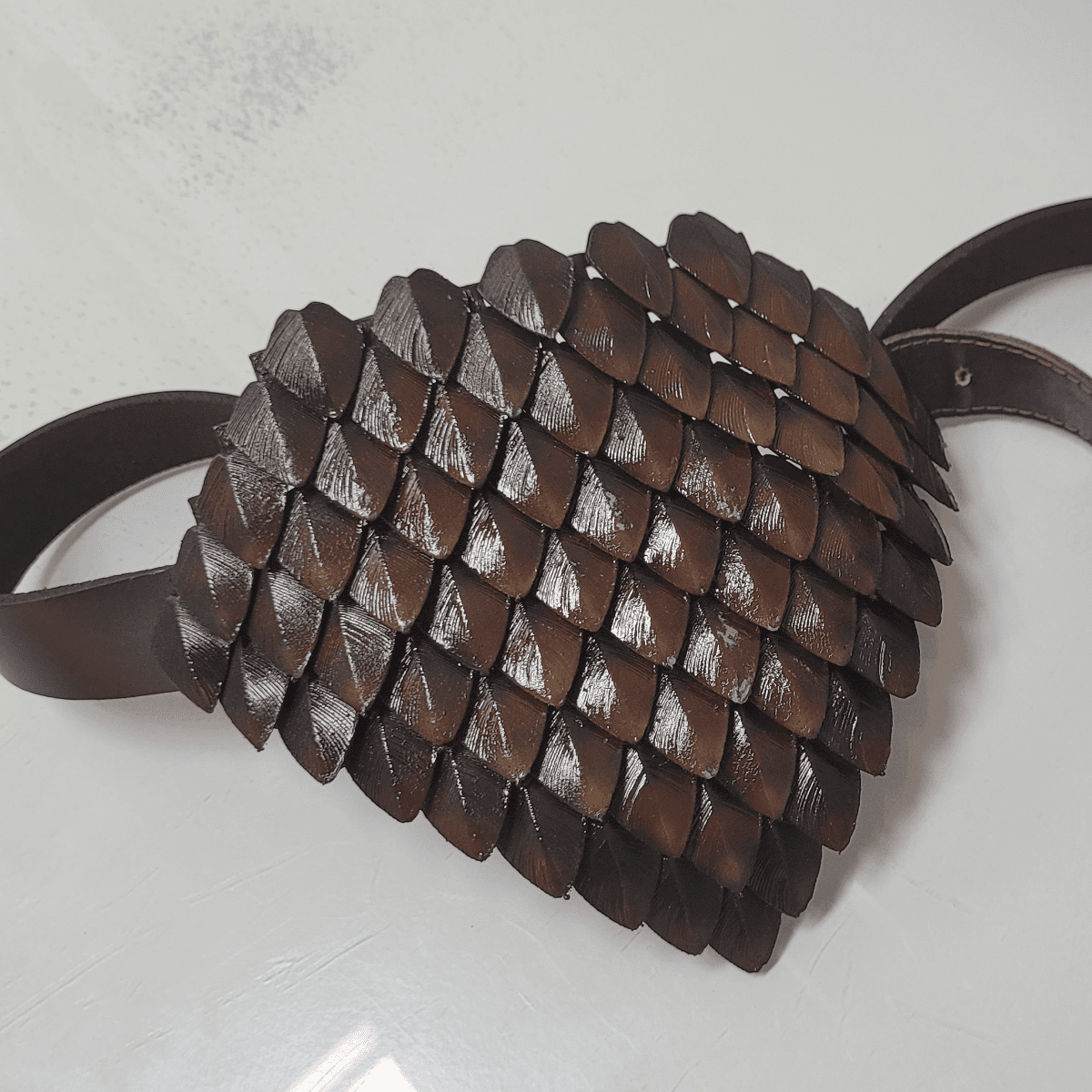 Flexible Scalemail Pauldron 3d model