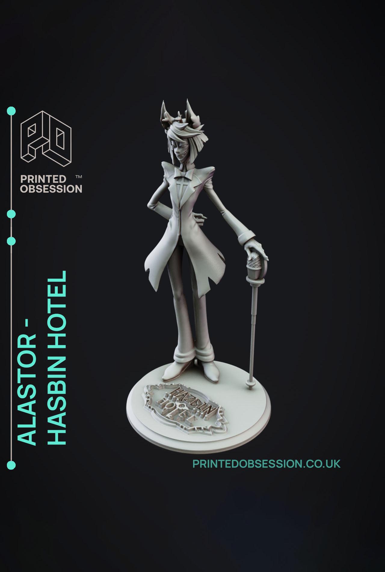 Alastor - Hasbin Hotel - Fanart 3d model