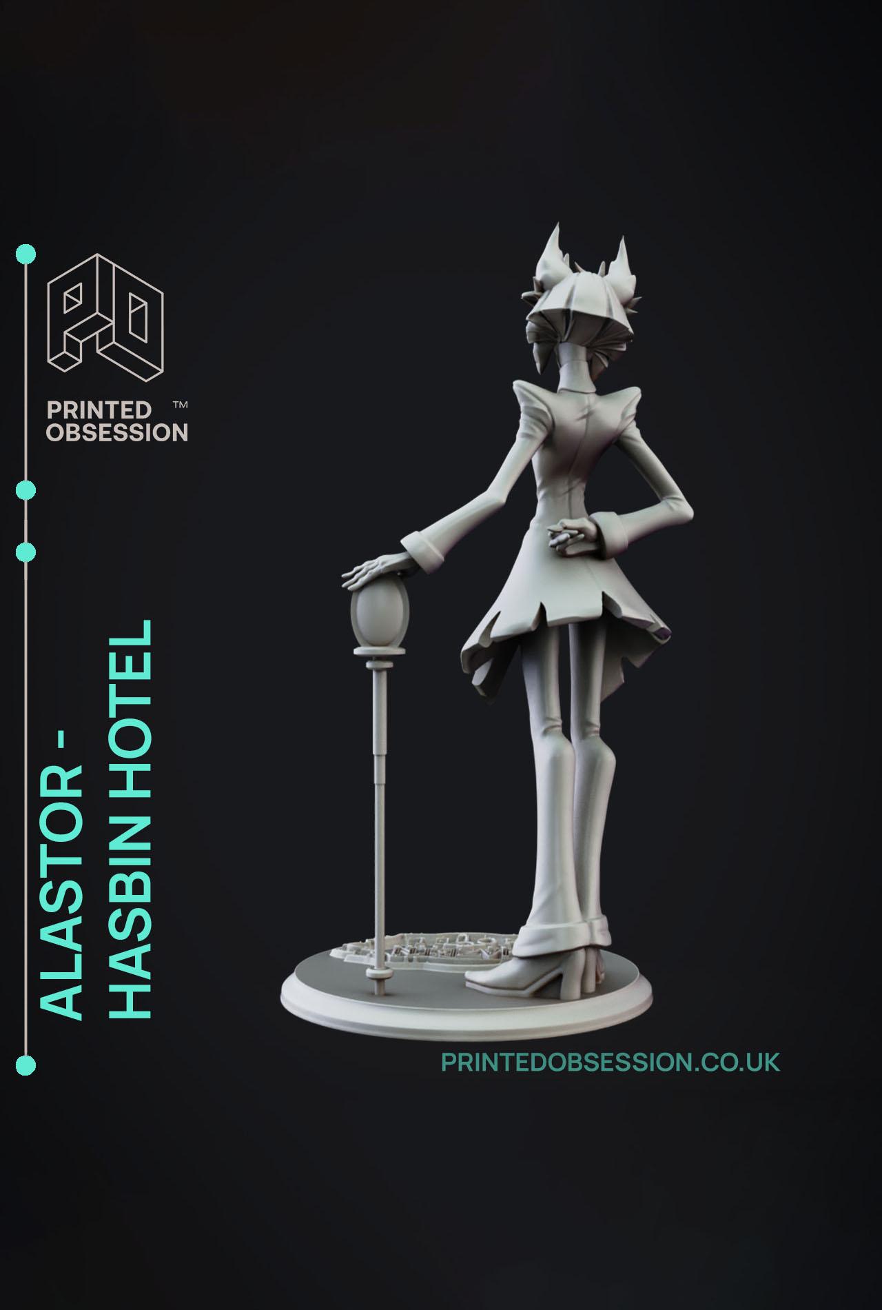 Alastor - Hasbin Hotel - Fanart 3d model