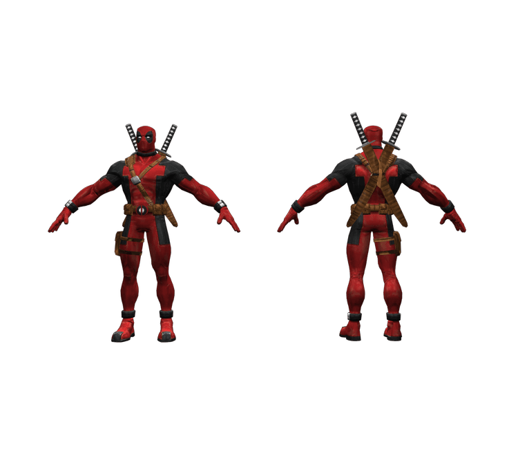 Deadpool (Swords) 3d model