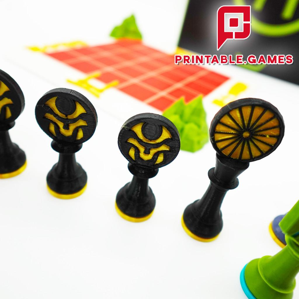 SHINTO CHESS GAME 3d model