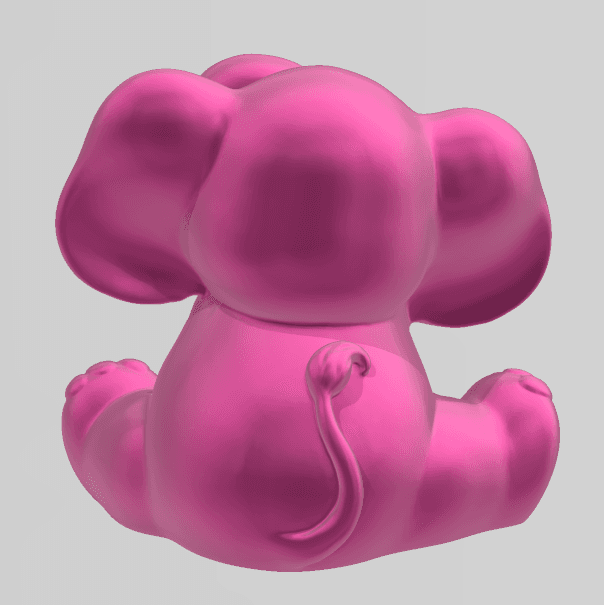 Elephant mini 3d model