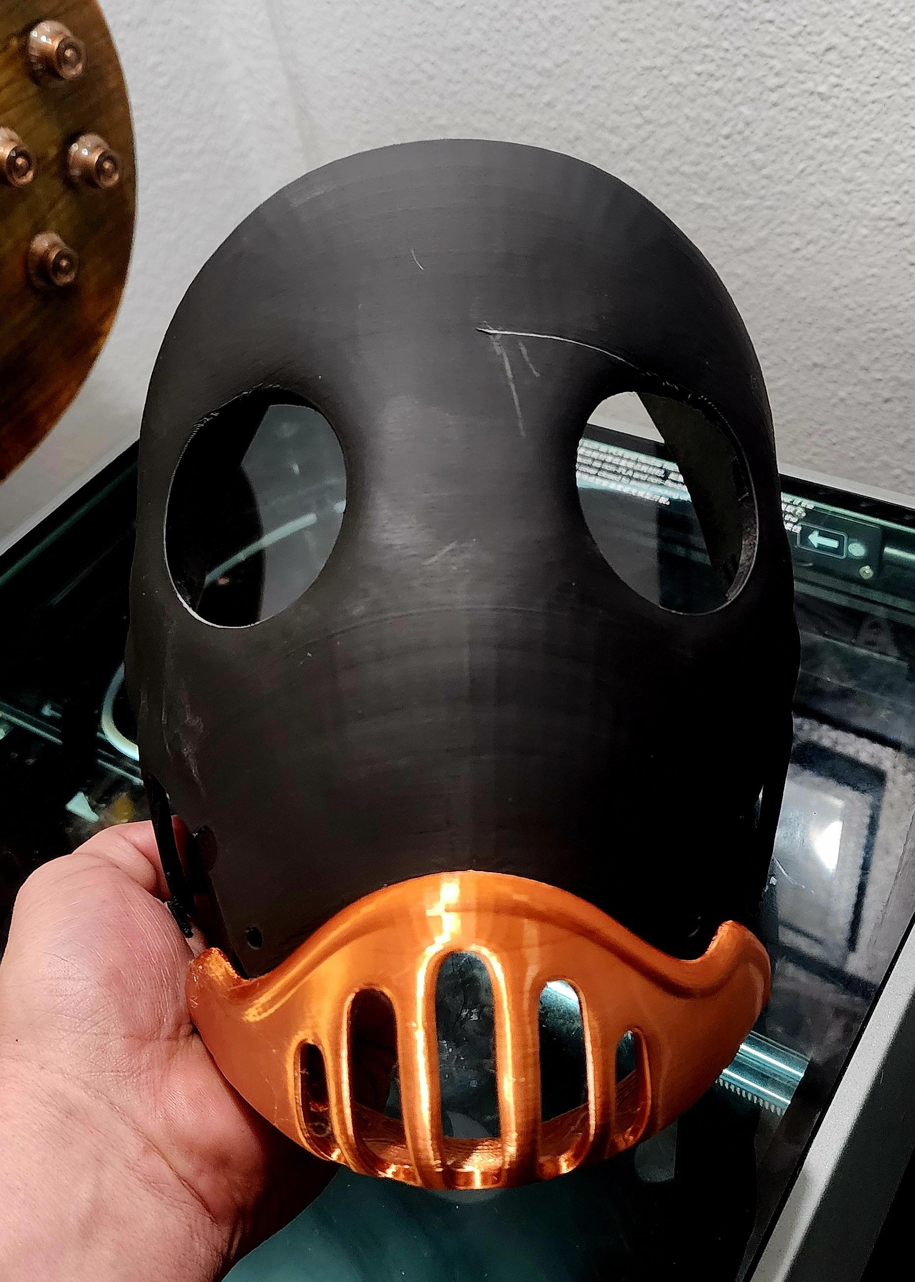 Hellboy - Karl Ruprecht Kroenen - Helmet by Mr.E 3d model