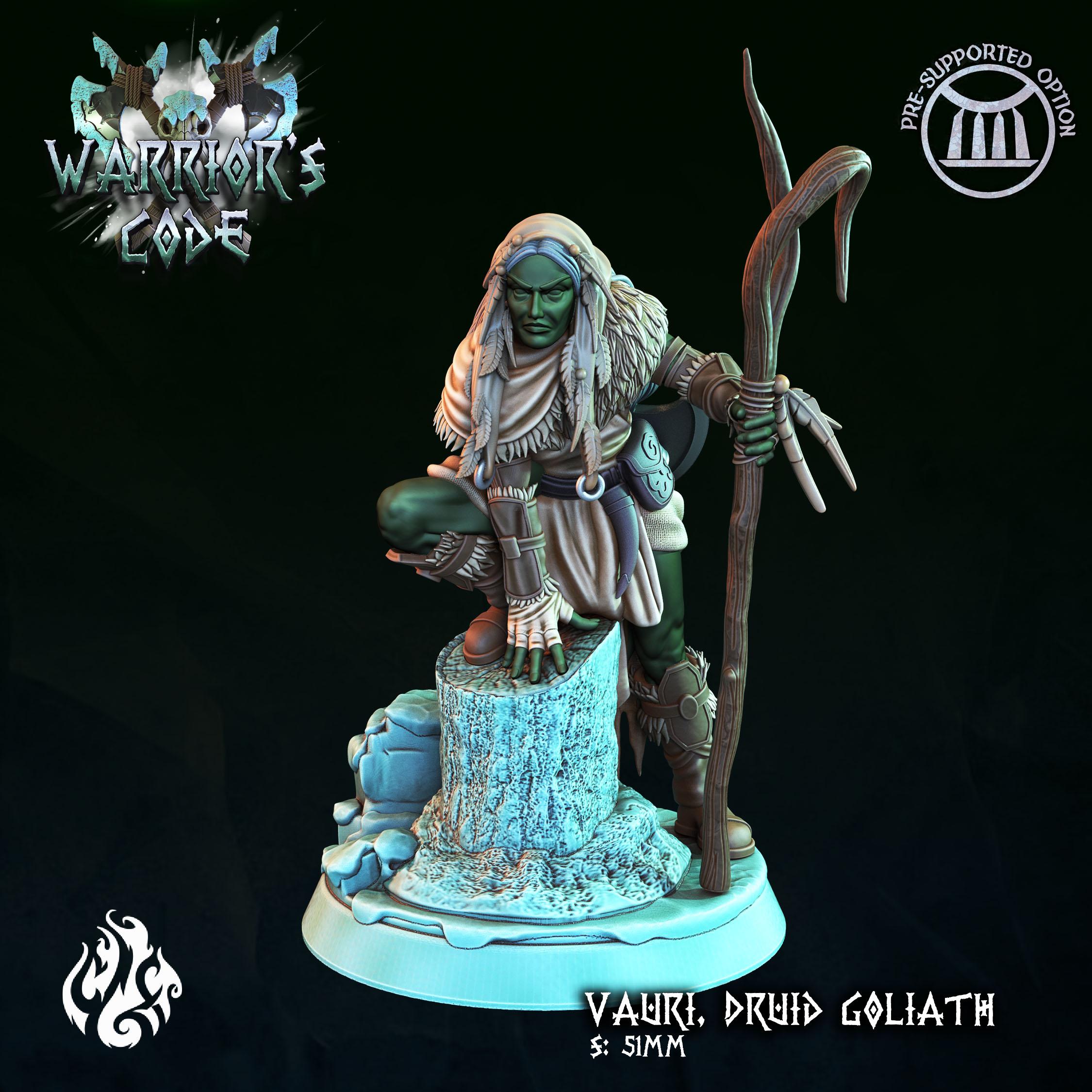 Vauri, Druid Goliath 3d model