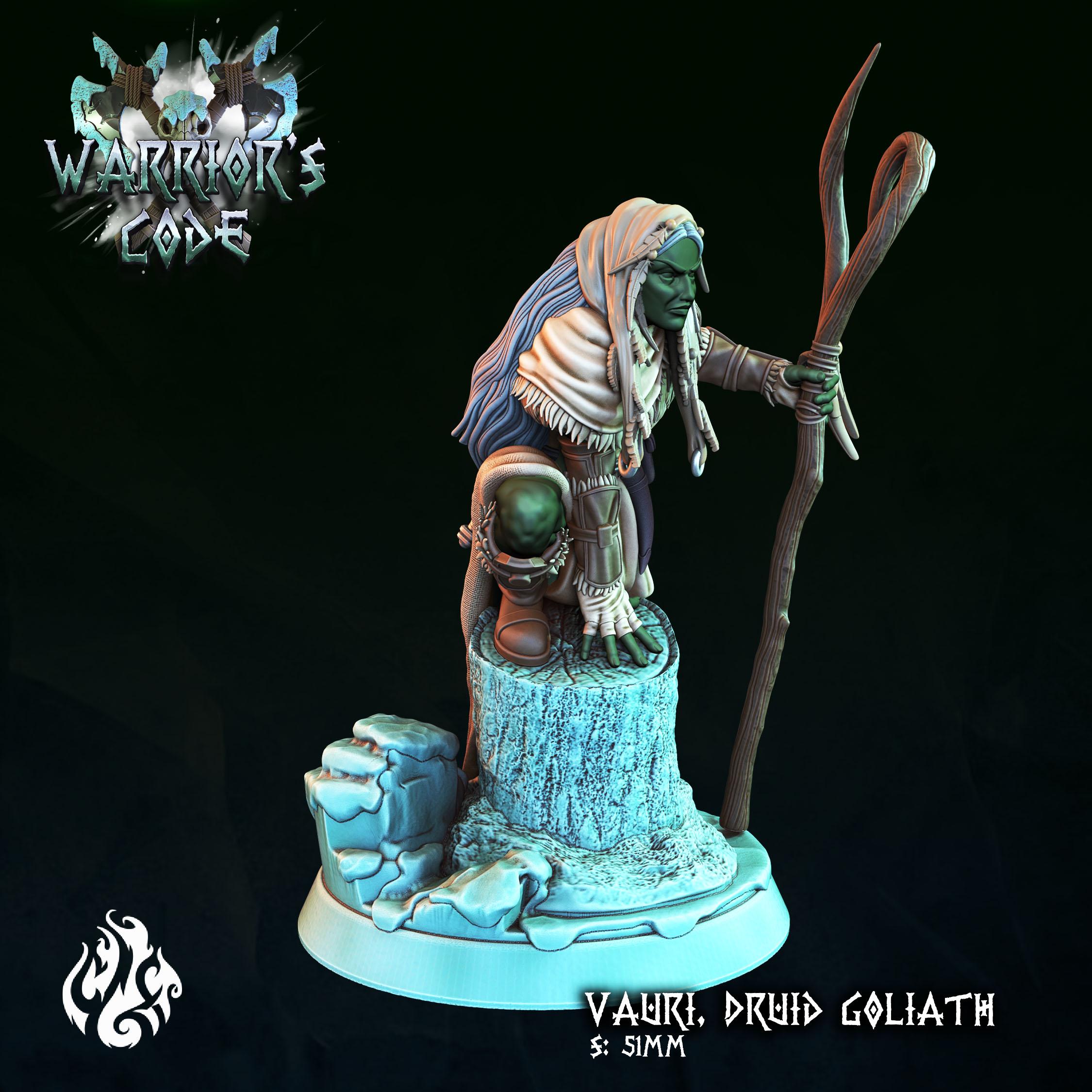 Vauri, Druid Goliath 3d model