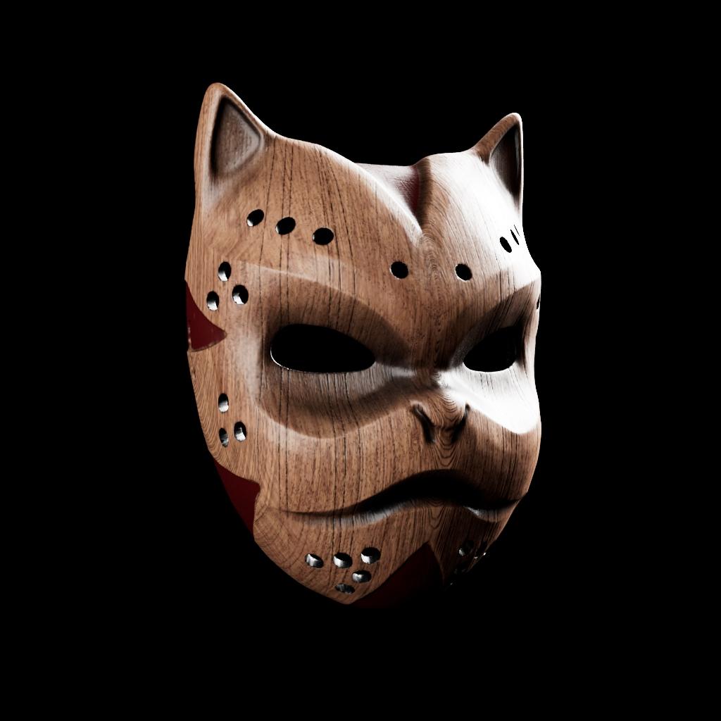 Kakashi Anbu Mask Remake 3d model