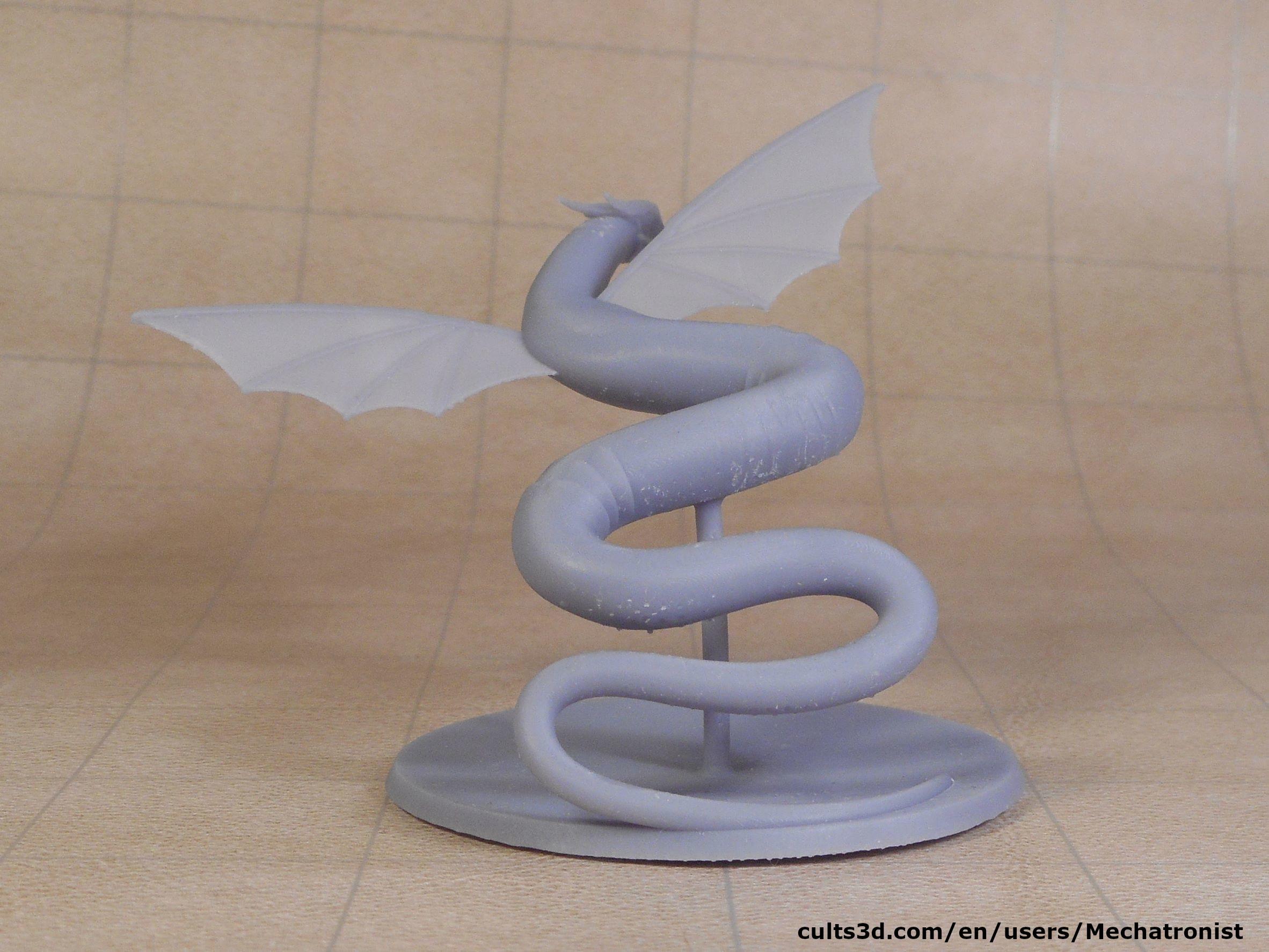 Radiant Dragon Mini from DnD Spelljammer 3d model