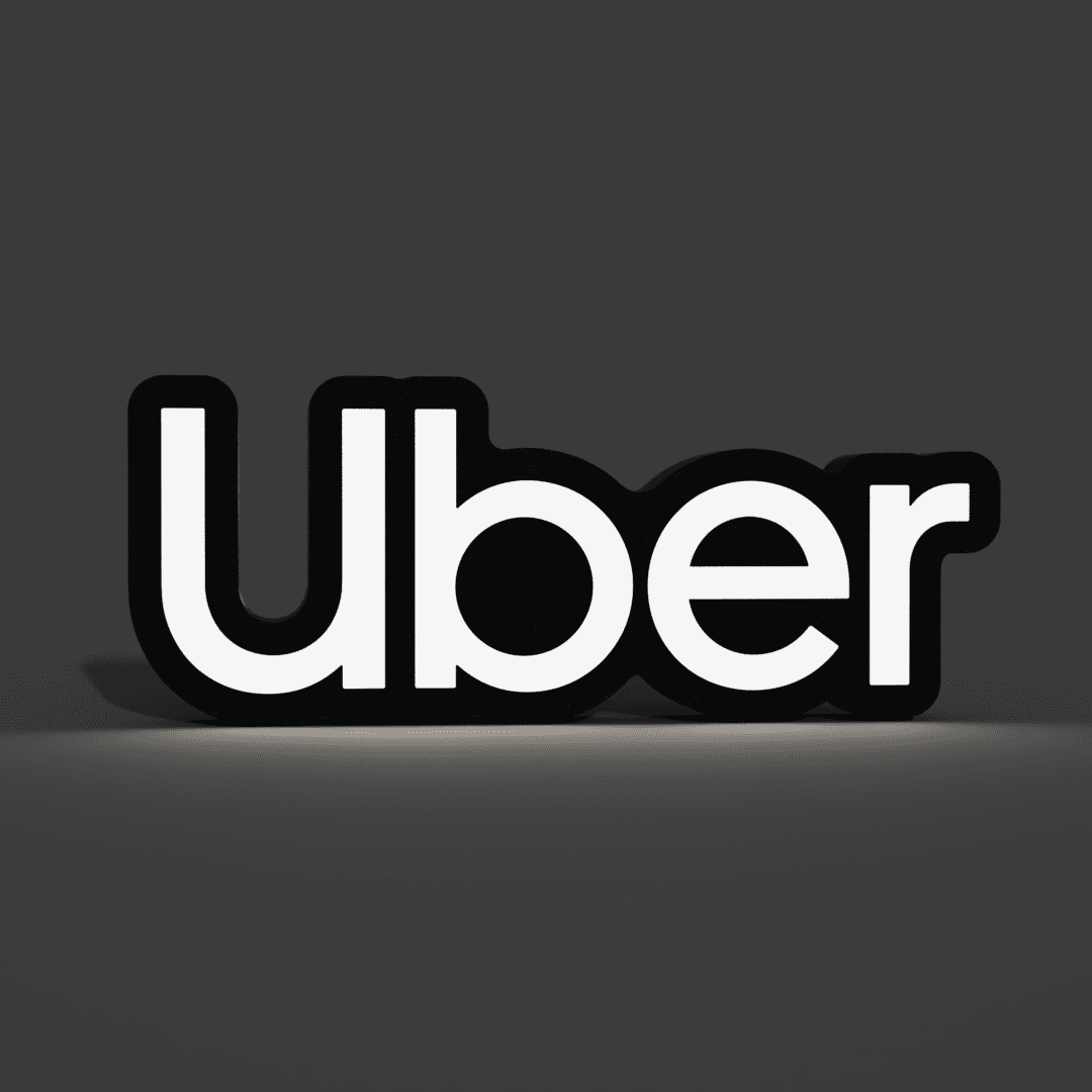 Uber Lightbox LED Lamp 3d model