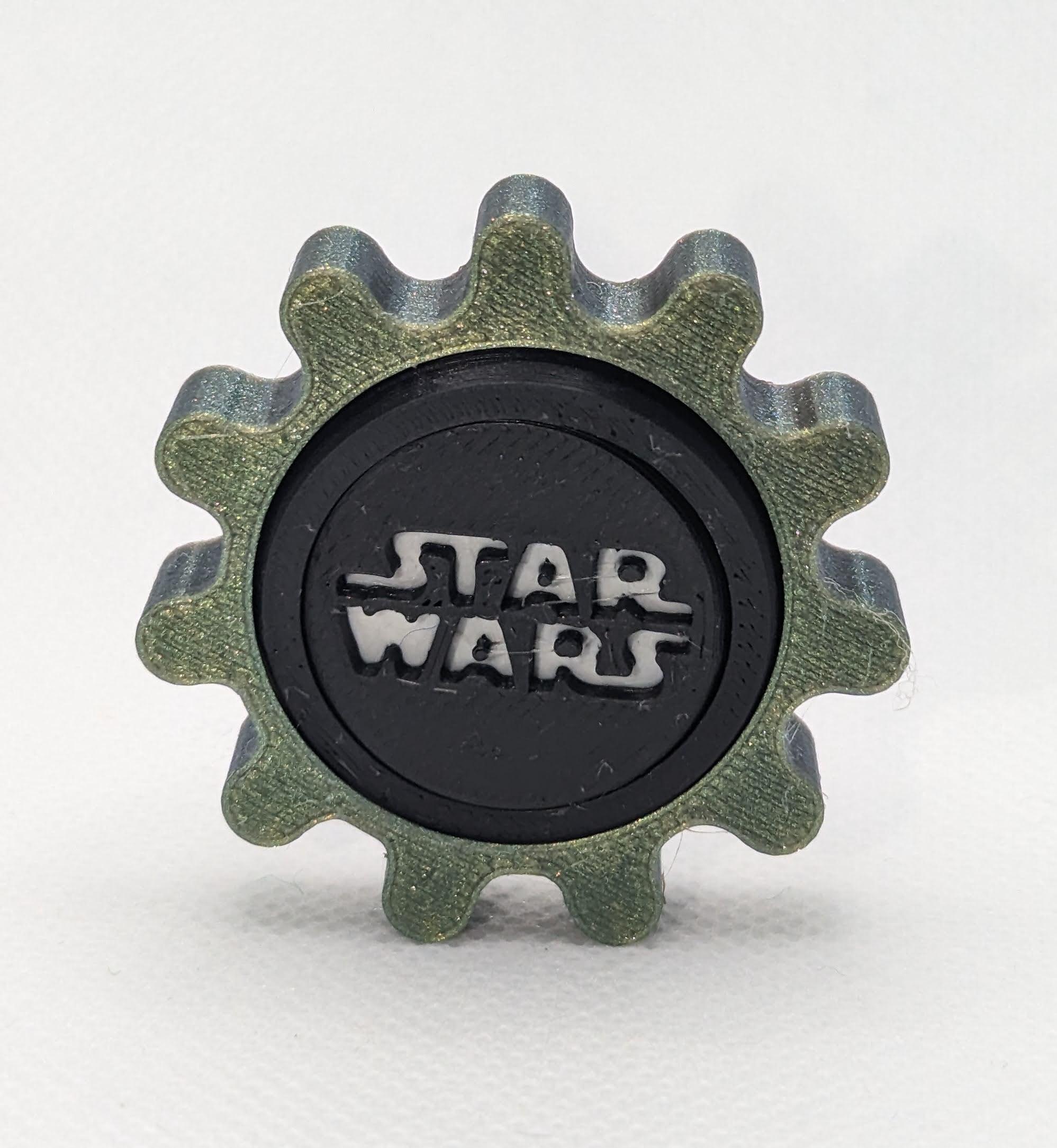 Gyroscope Gear Fidget - Star Wars Darth Vader 3d model