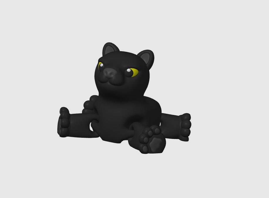 Panther Fidget 3d model