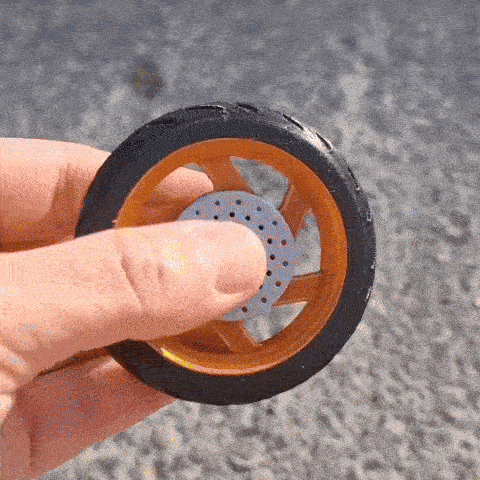 Tire Spinner Fidget Toys 3d model