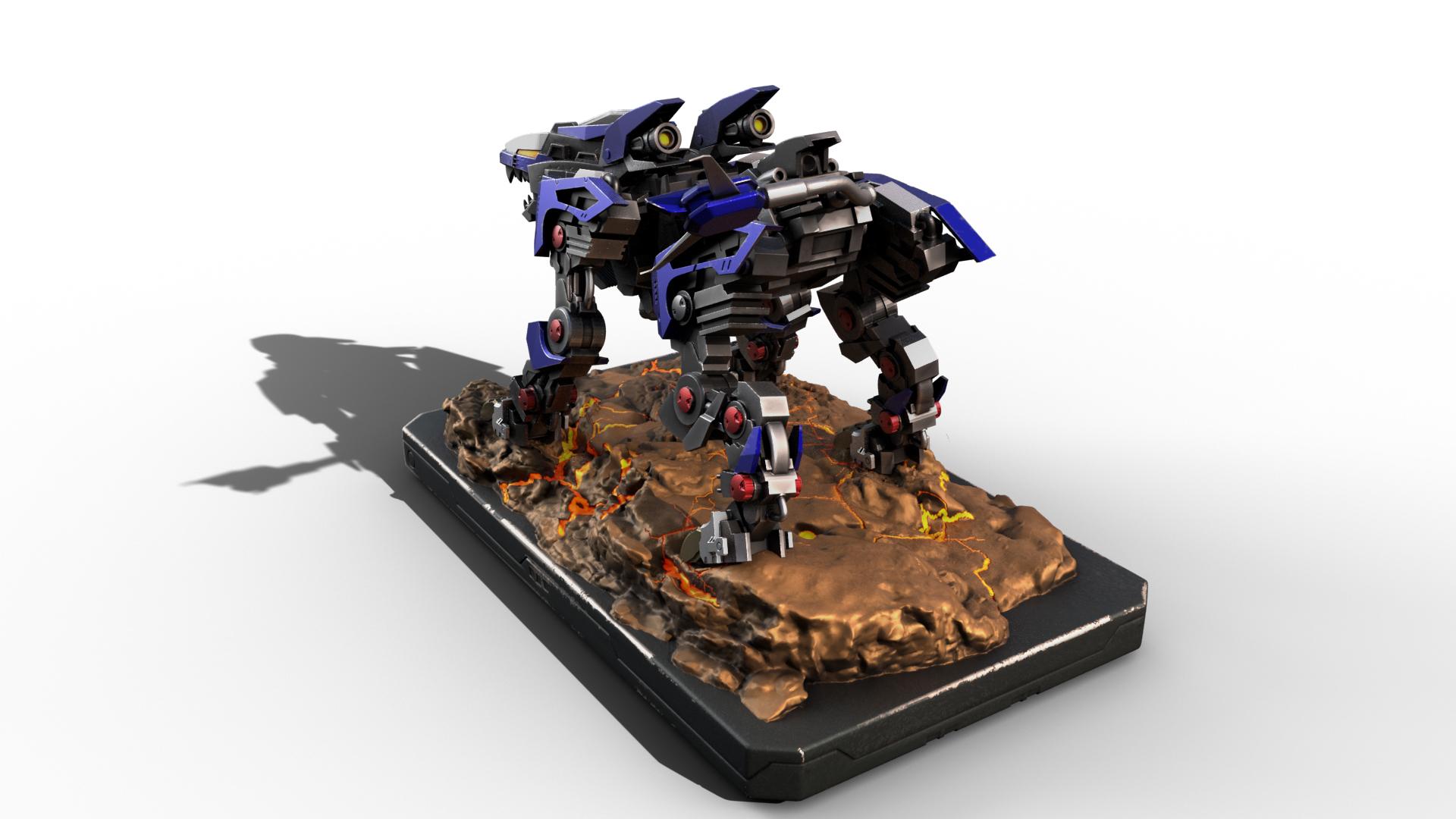 MW4 Templar Battletech Miniature by BobertmaX, Download free STL model