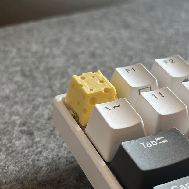 Cheese Keycap 3d model