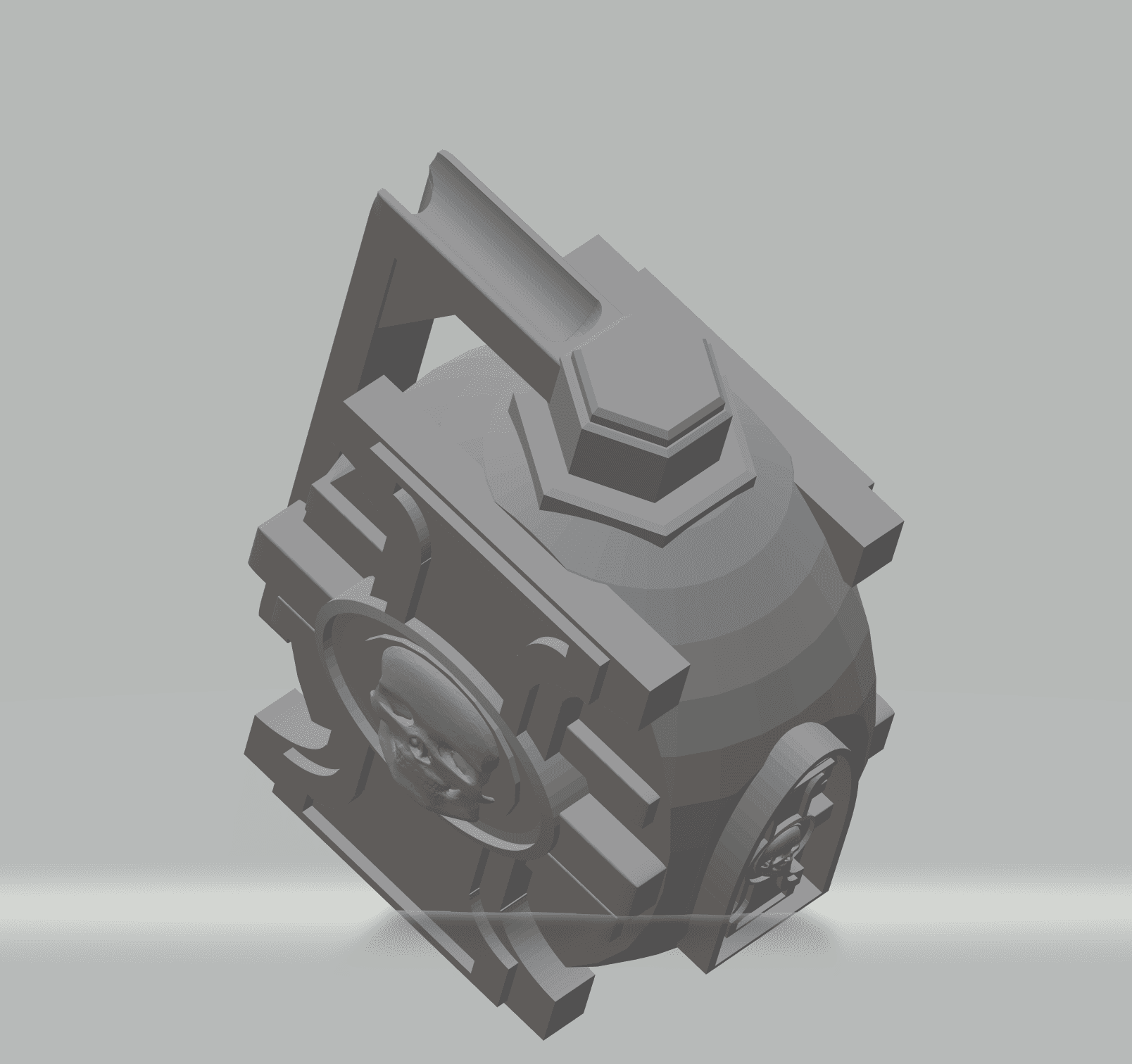 FHW: (Cosplay Prop) Simple print Inquisitorial Krak Grenade 3d model