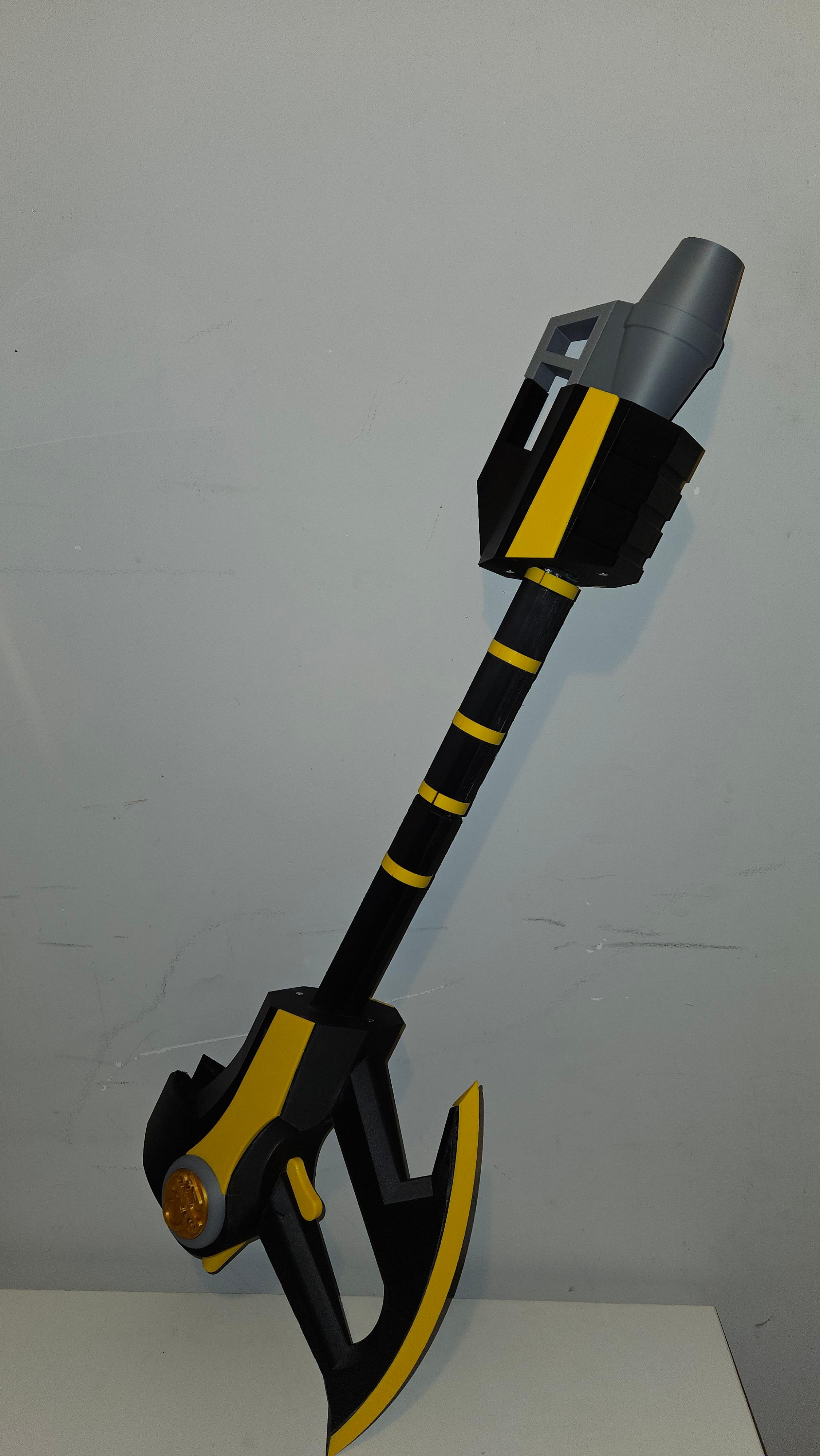 Black Ranger Power Axe - Mighty Morphin Power Rangers 3d model