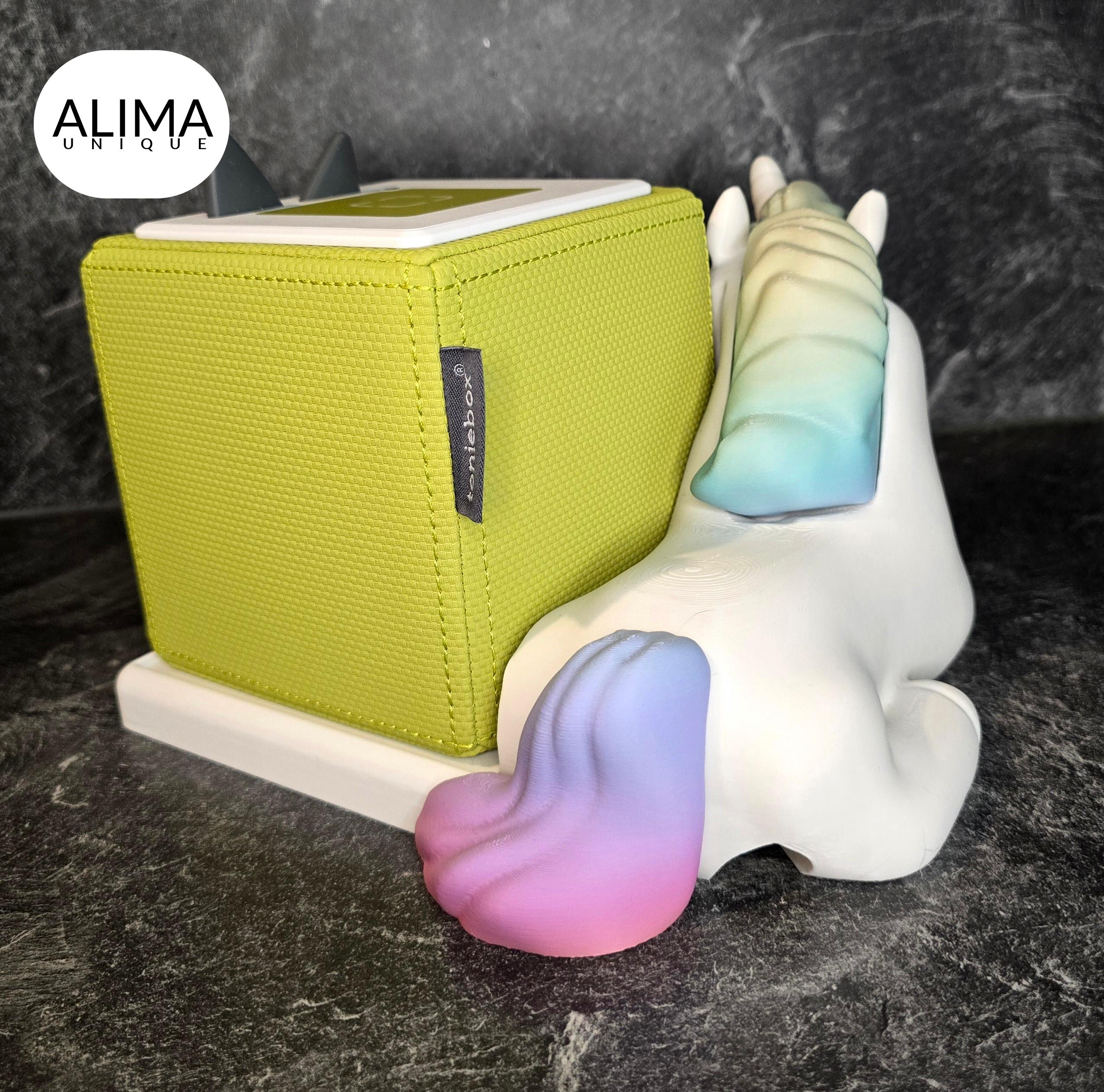 Sleeping unicorn compatible with Toniebox 3d model