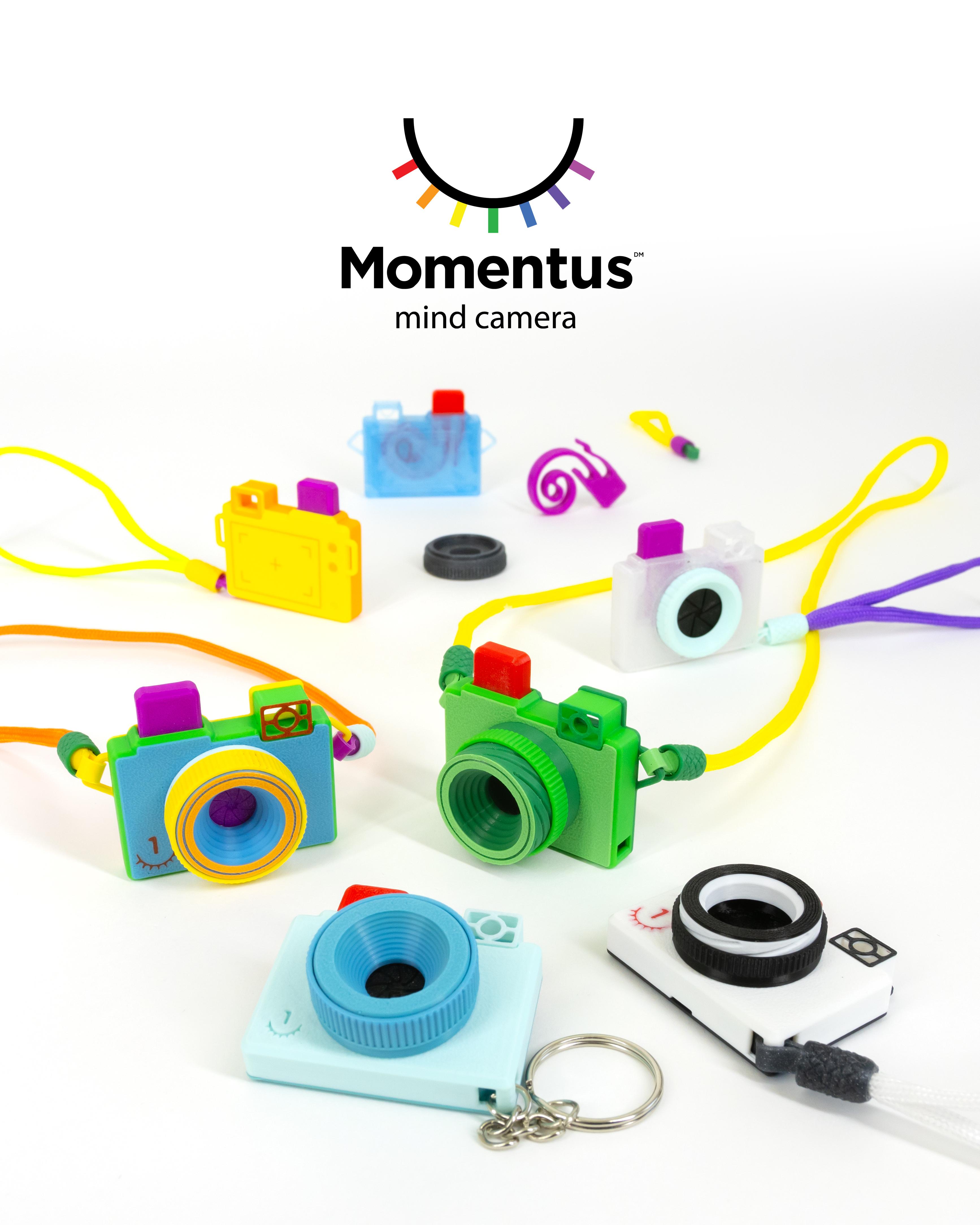 Momentus Mind Camera PRO // Fidget Clicker + Memory Device 3d model