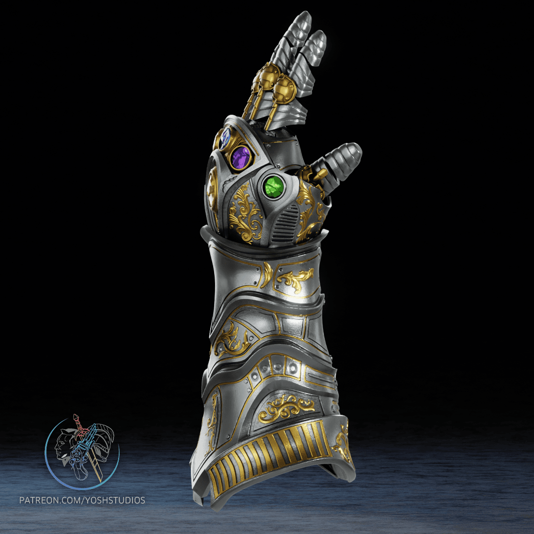 Dr Doom Infinity Gauntlet 3d model