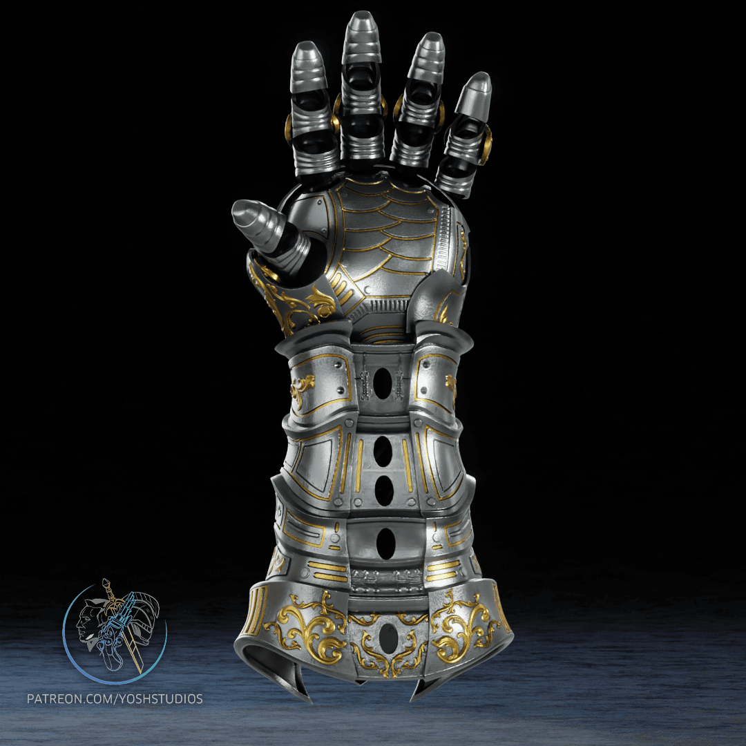 Dr Doom Infinity Gauntlet 3d model