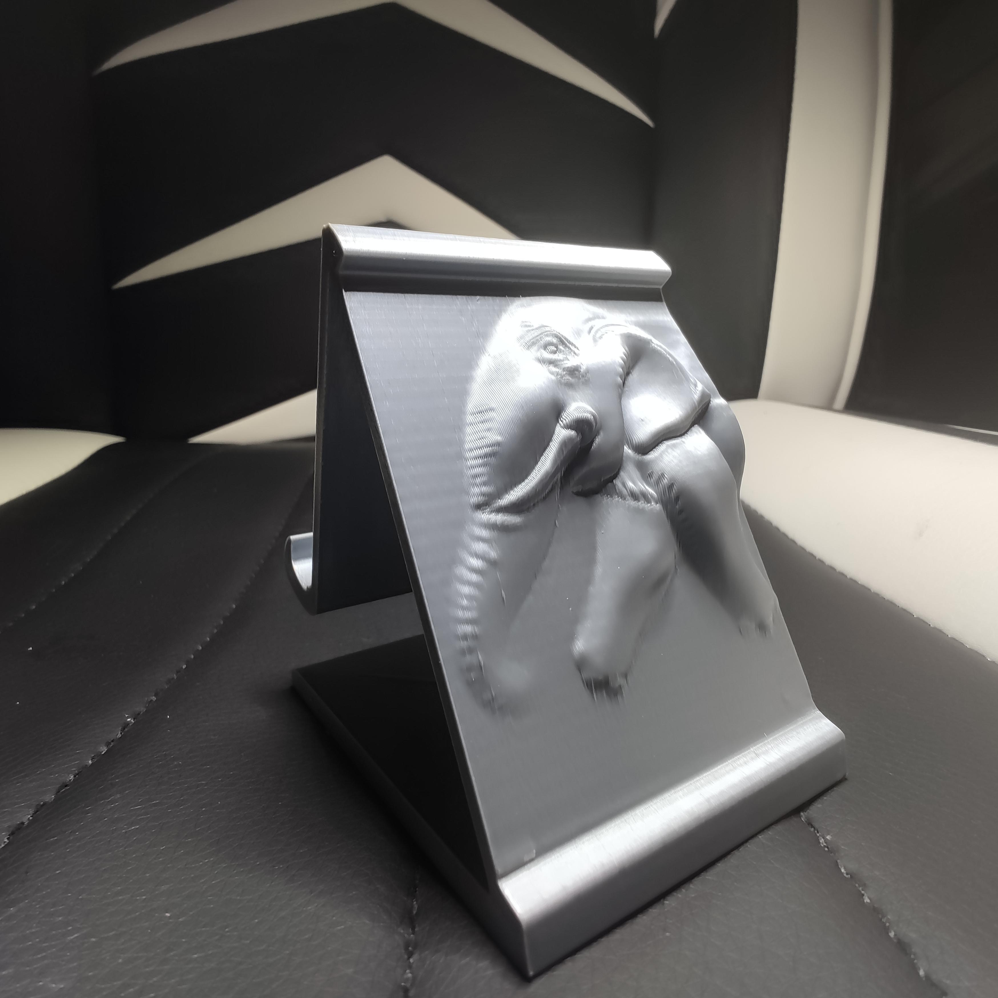 Phone Stand Elephant 3d model